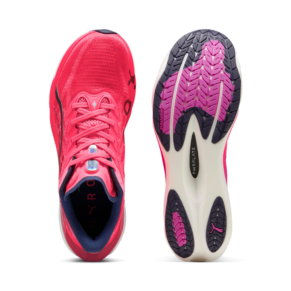 Men Deviate Nitro 4 Puma X Hyrox Puma White Electric Orchid Pure Pink