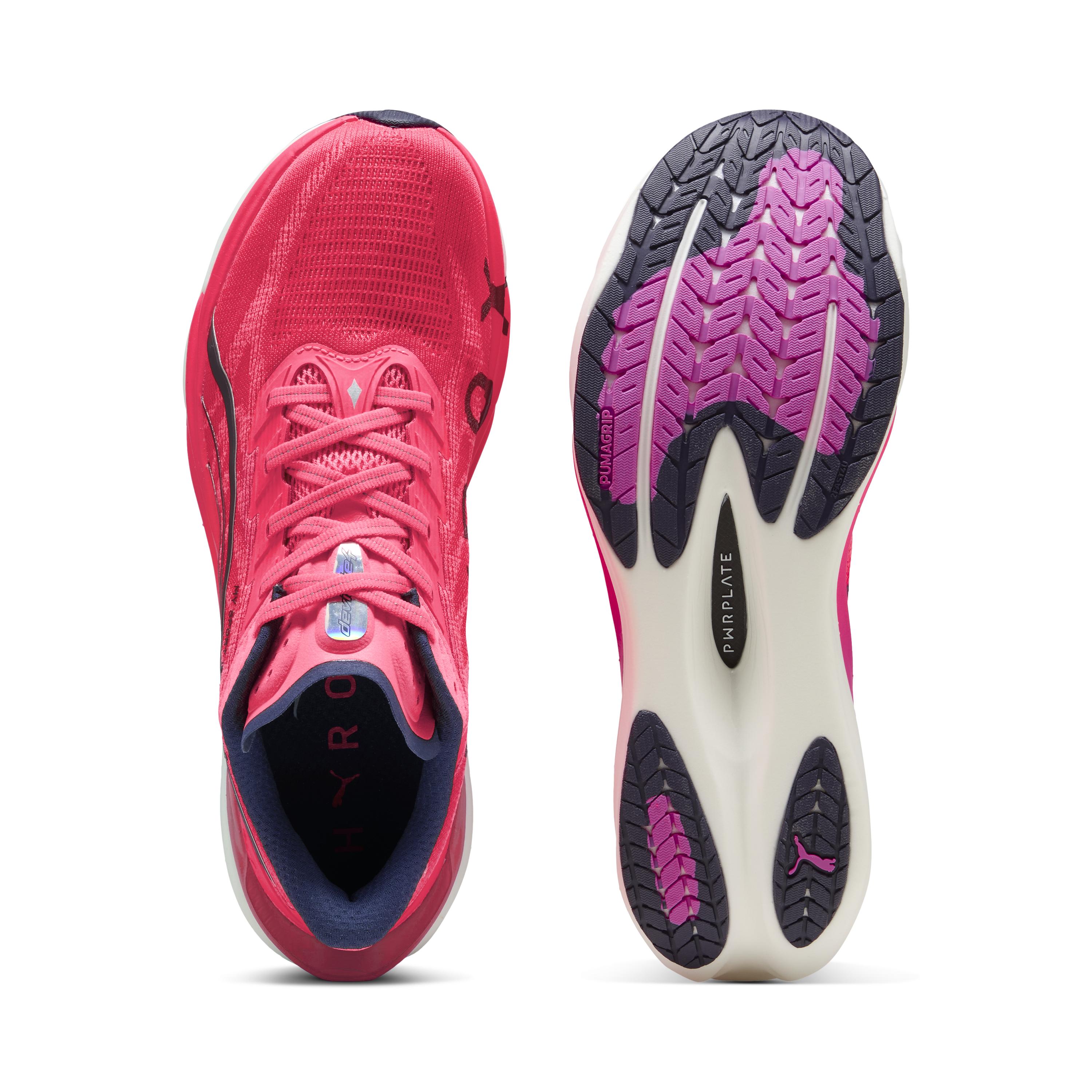Men Deviate Nitro 4 Puma X Hyrox Puma White Electric Orchid Pure Pink