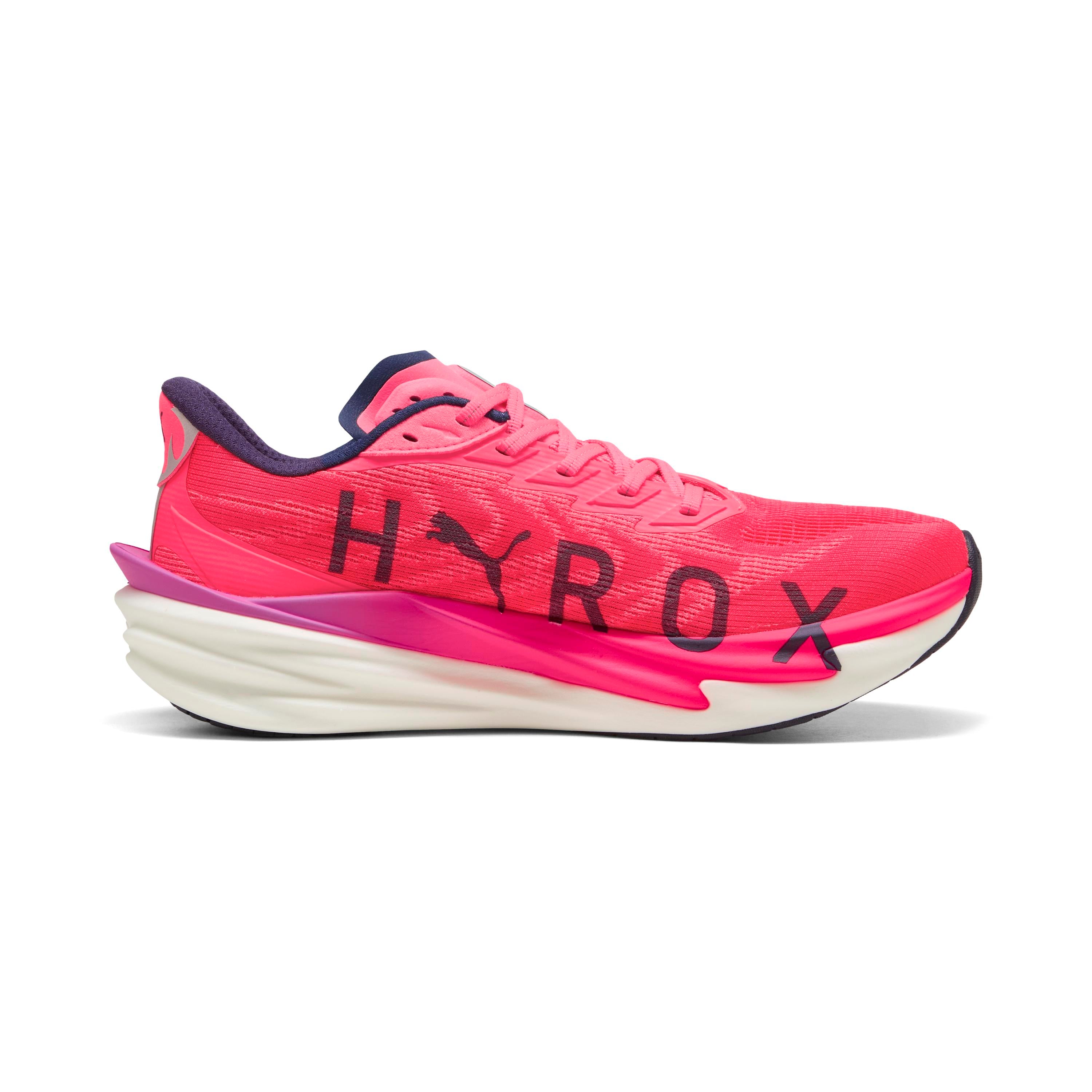 Men Deviate Nitro 4 Puma X Hyrox Puma White Electric Orchid Pure Pink