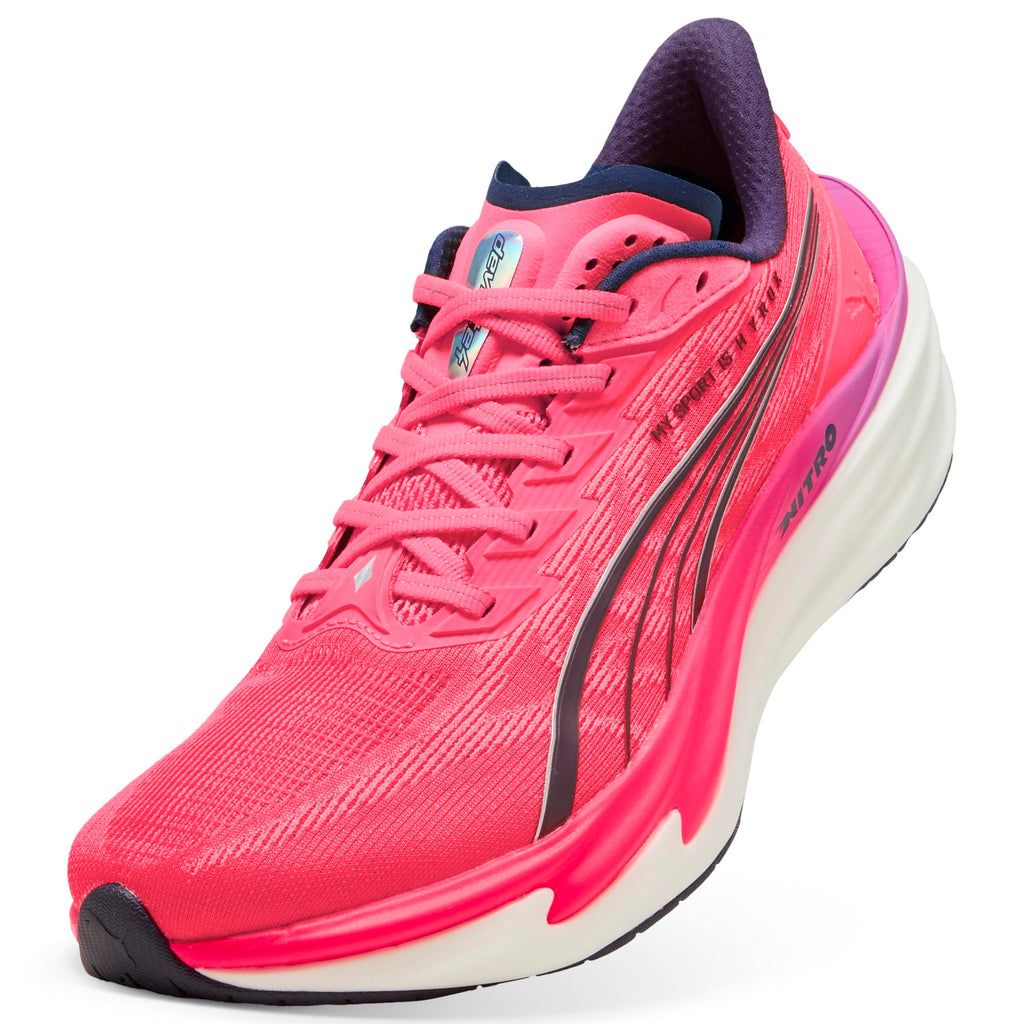 Men Deviate Nitro 4 Puma X Hyrox Puma White Electric Orchid Pure Pink
