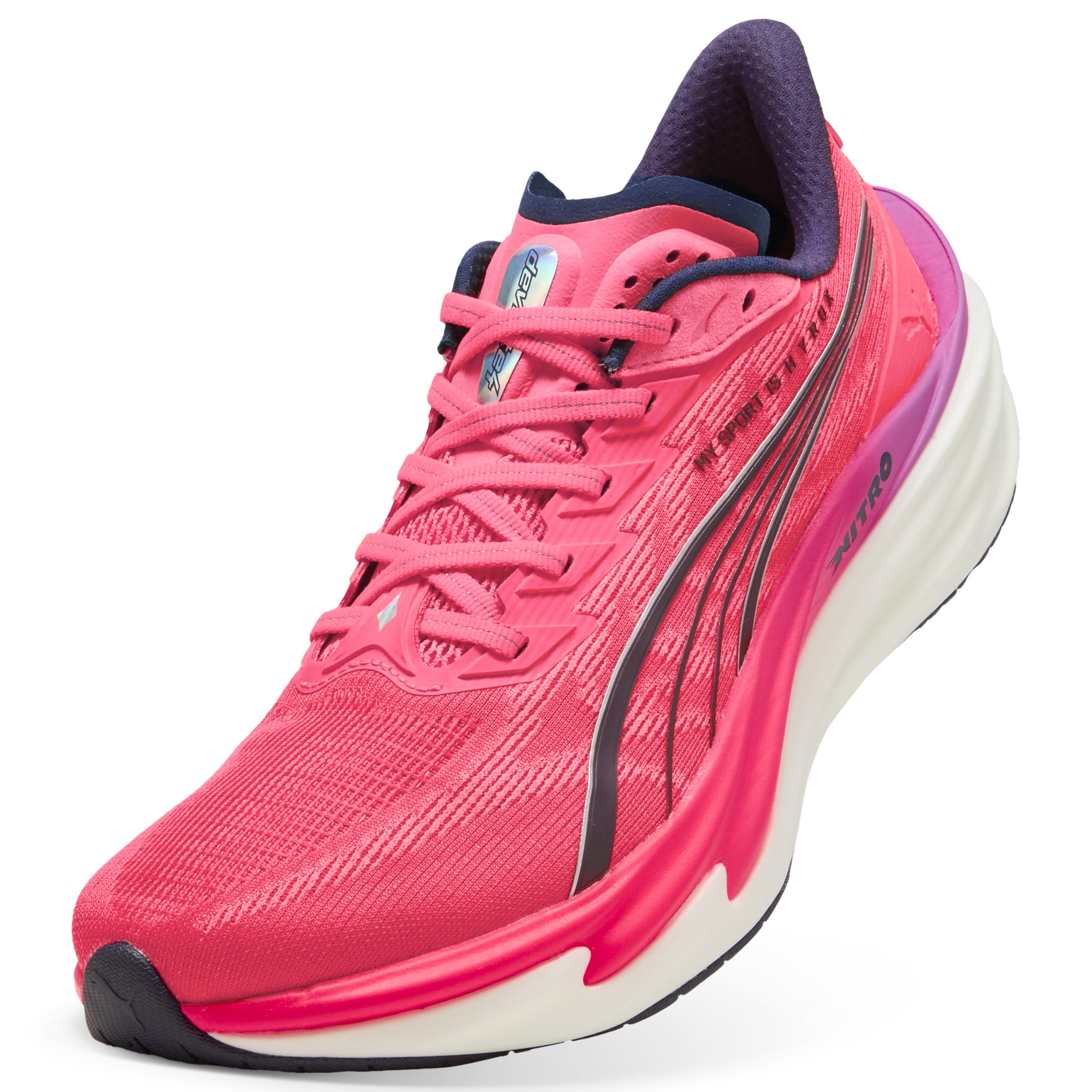 Men Deviate Nitro 4 Puma X Hyrox Puma White Electric Orchid Pure Pink