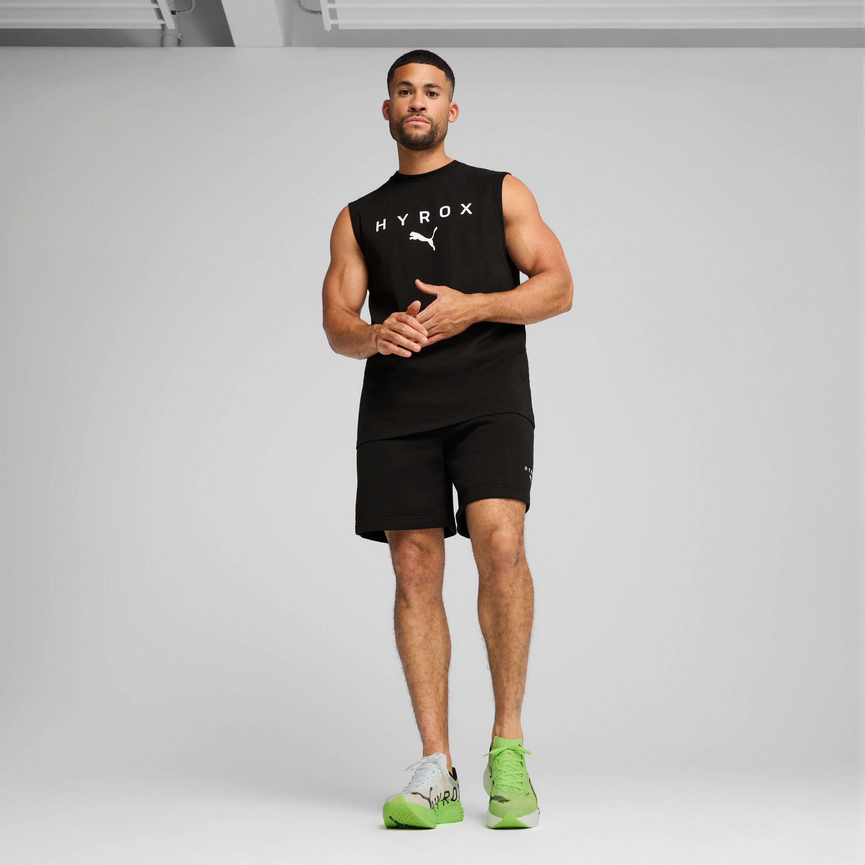 Unisex Puma X Hyrox Sweat Short Puma Black