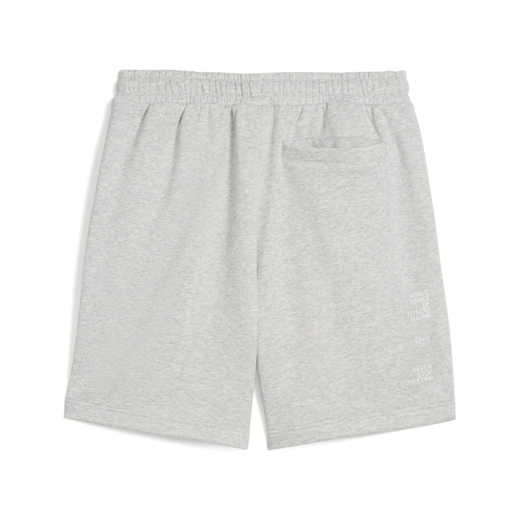 Unisex Puma X Hyrox Sweat Short Light Gray Heather