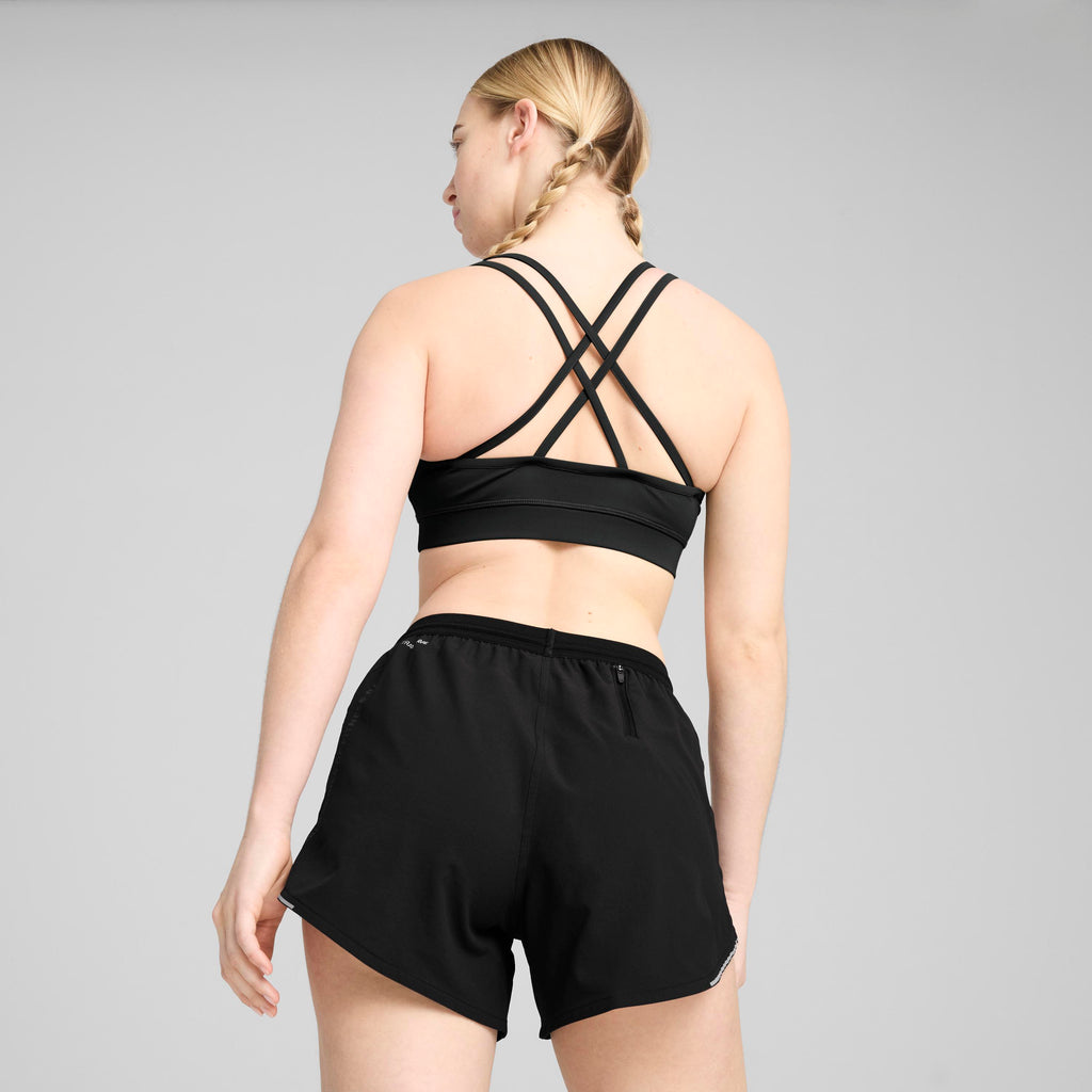 W Puma X Hyrox Move Strappy Bra Puma Black