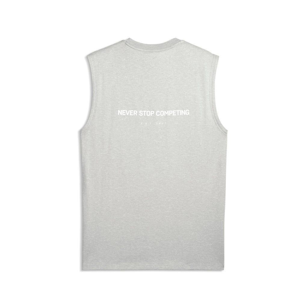 Unisex Puma X Hyrox Cutoff Tank Light Gray Heather