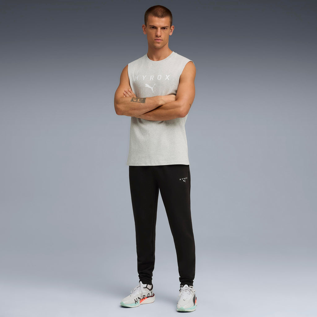 Unisex Puma X Hyrox Cutoff Tank Light Gray Heather