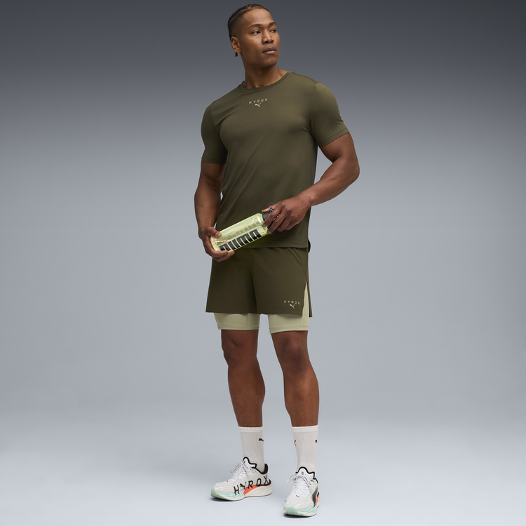 Train Short 2in1 PUMA x HYROX Green Army