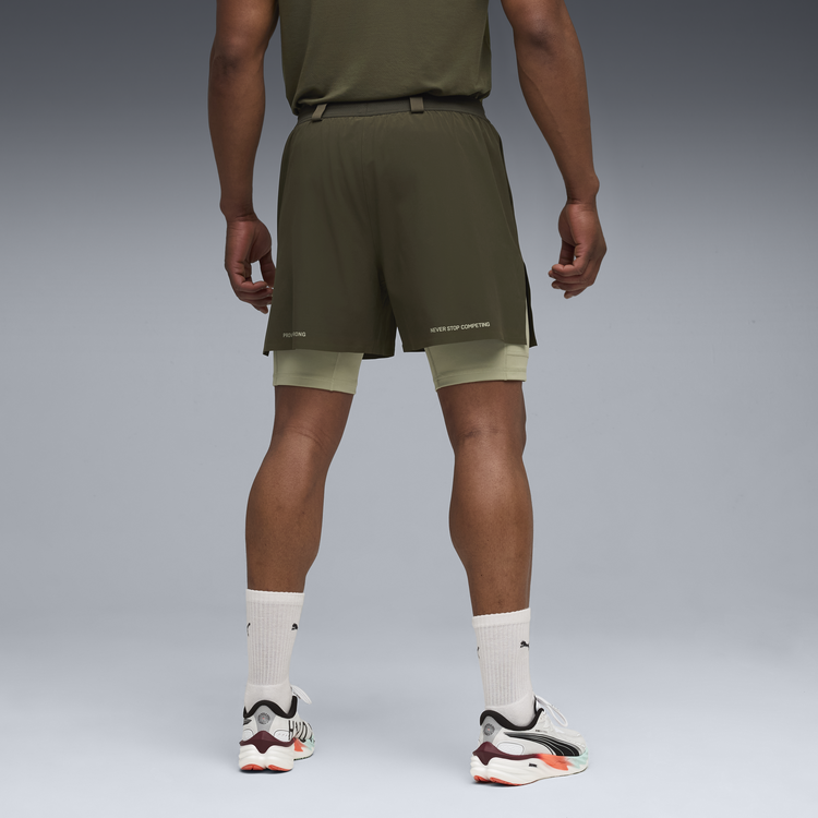 Train Short 2in1 PUMA x HYROX Green Army