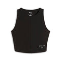 W Puma X Hyrox Rib Crop Tank Puma Black