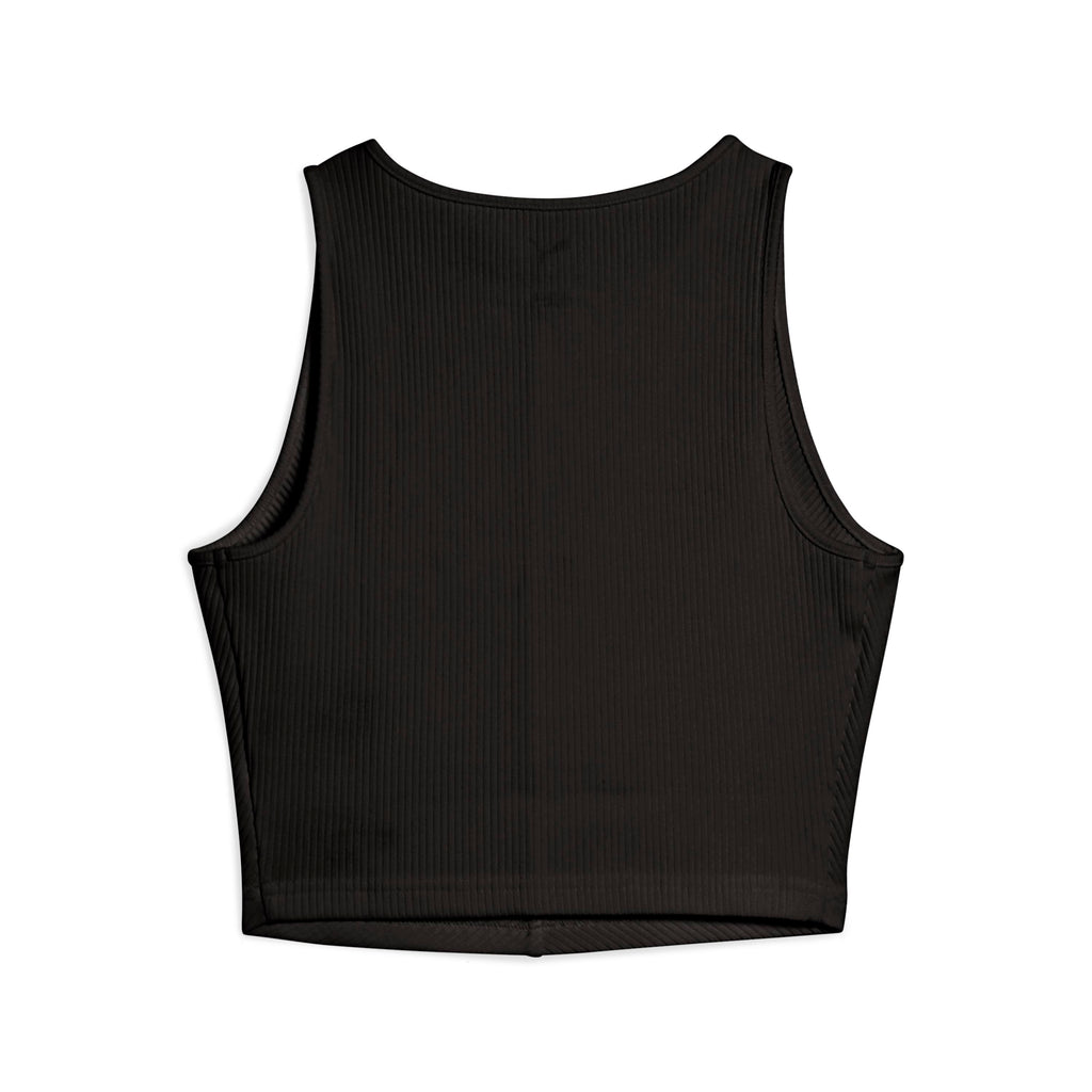 W Puma X Hyrox Rib Crop Tank Puma Black