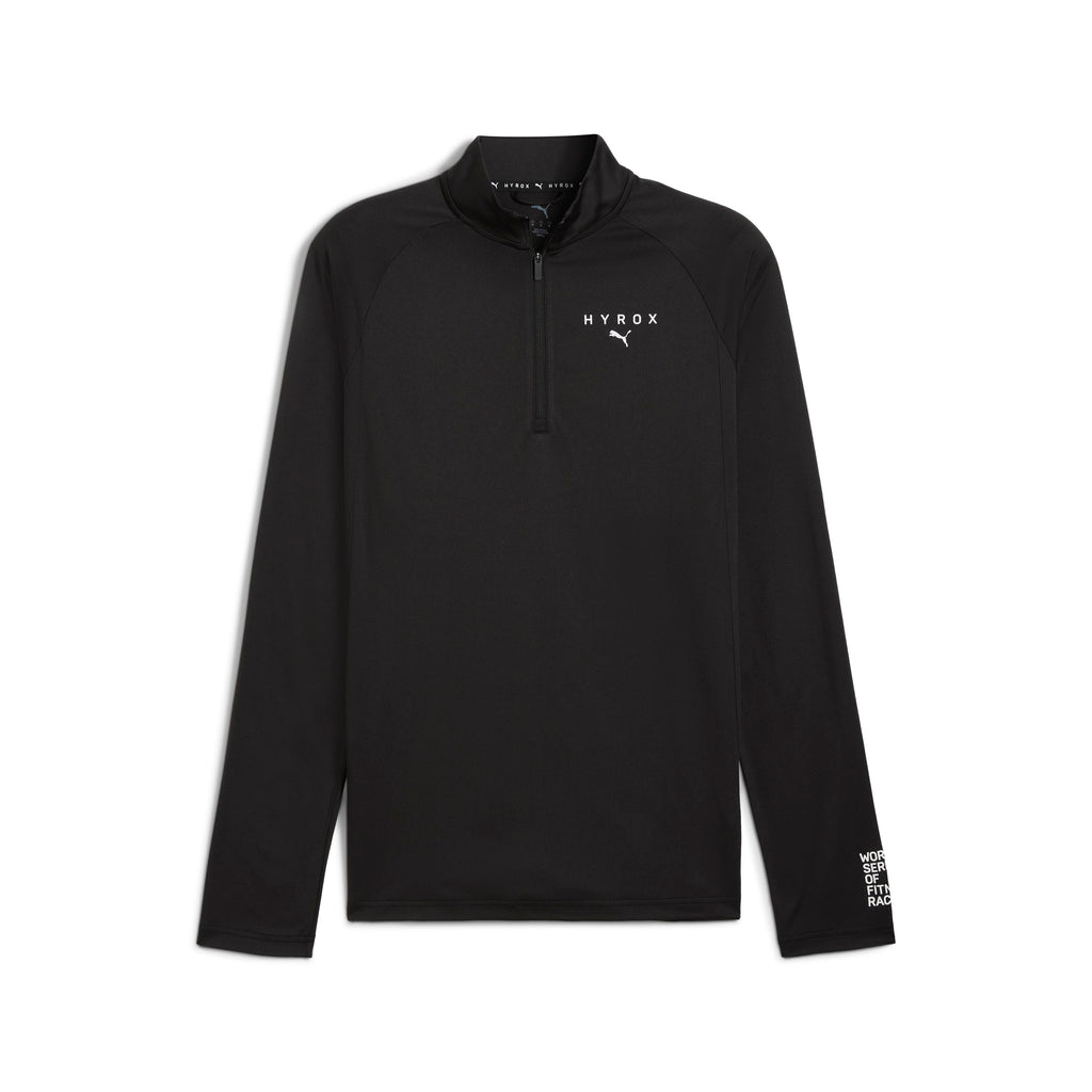 M Puma X Hyrox 1 4 Zip Puma Black