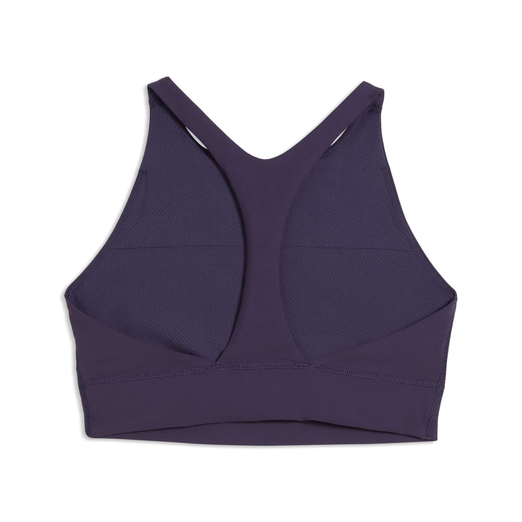 W Puma X Hyrox Shapeluxe High Neck Bra Deep Plum