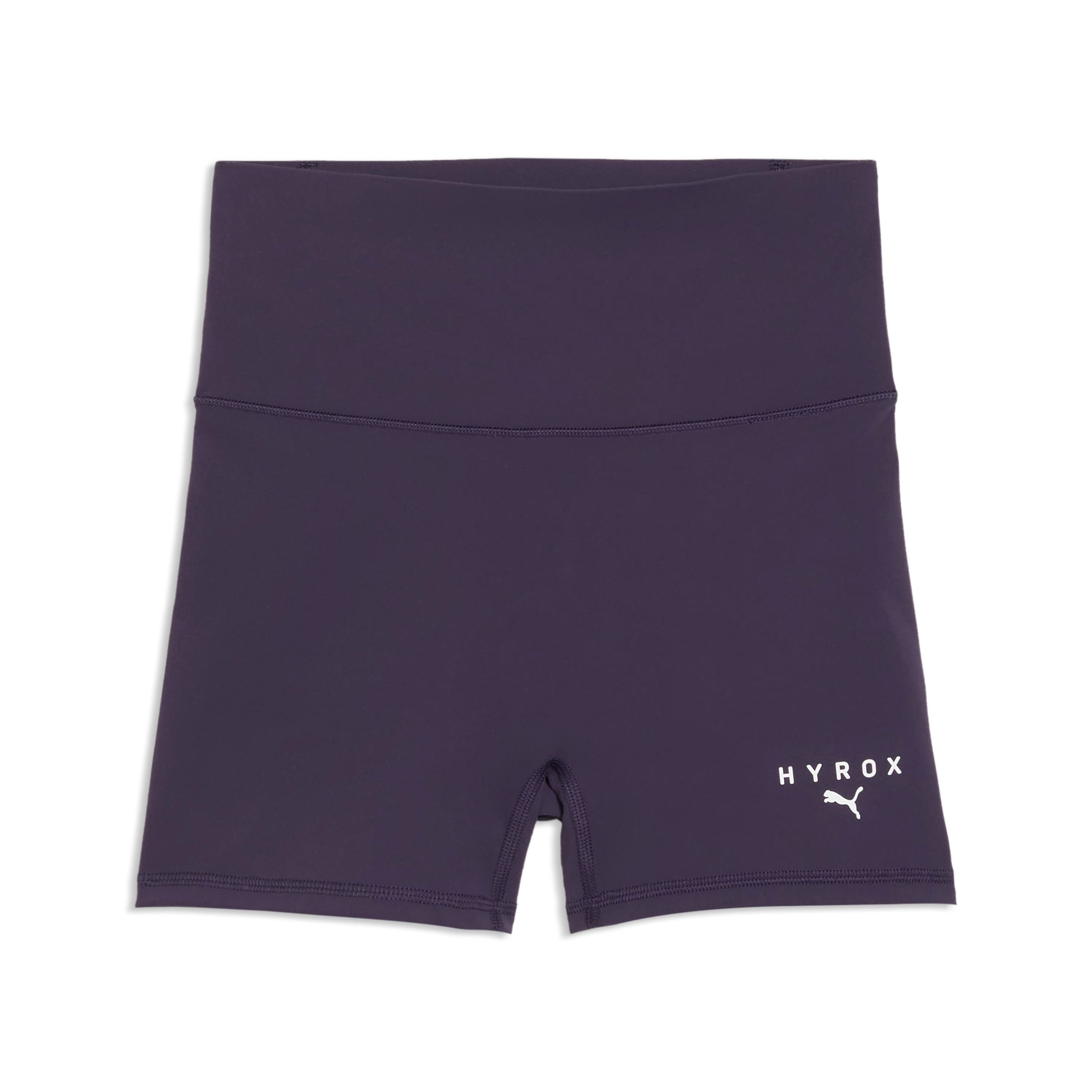 W Puma X Hyrox Shapeluxe 3" Tight Short Deep Plum