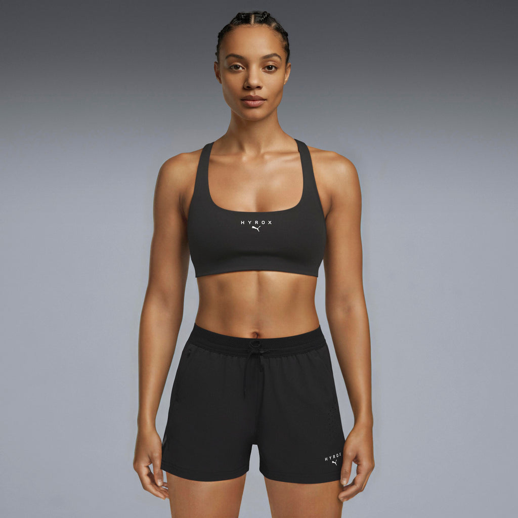 W Puma X Hyrox Tech Bra Puma Black Small Cat