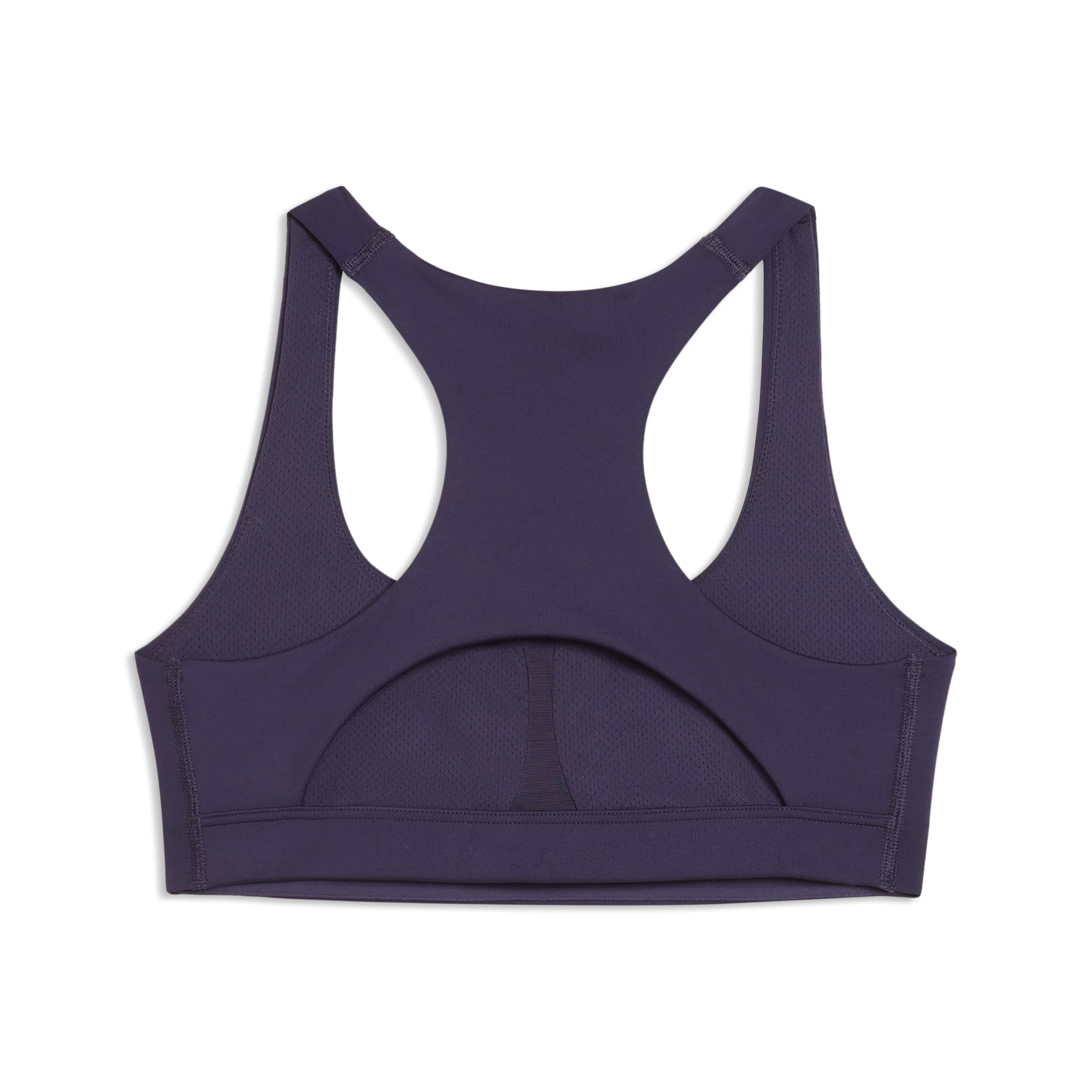 W Puma X Hyrox Tech Bra Deep Plum Small Cat