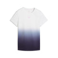 W Puma X Hyrox Poly Graphic Tee Puma White Deep Plum