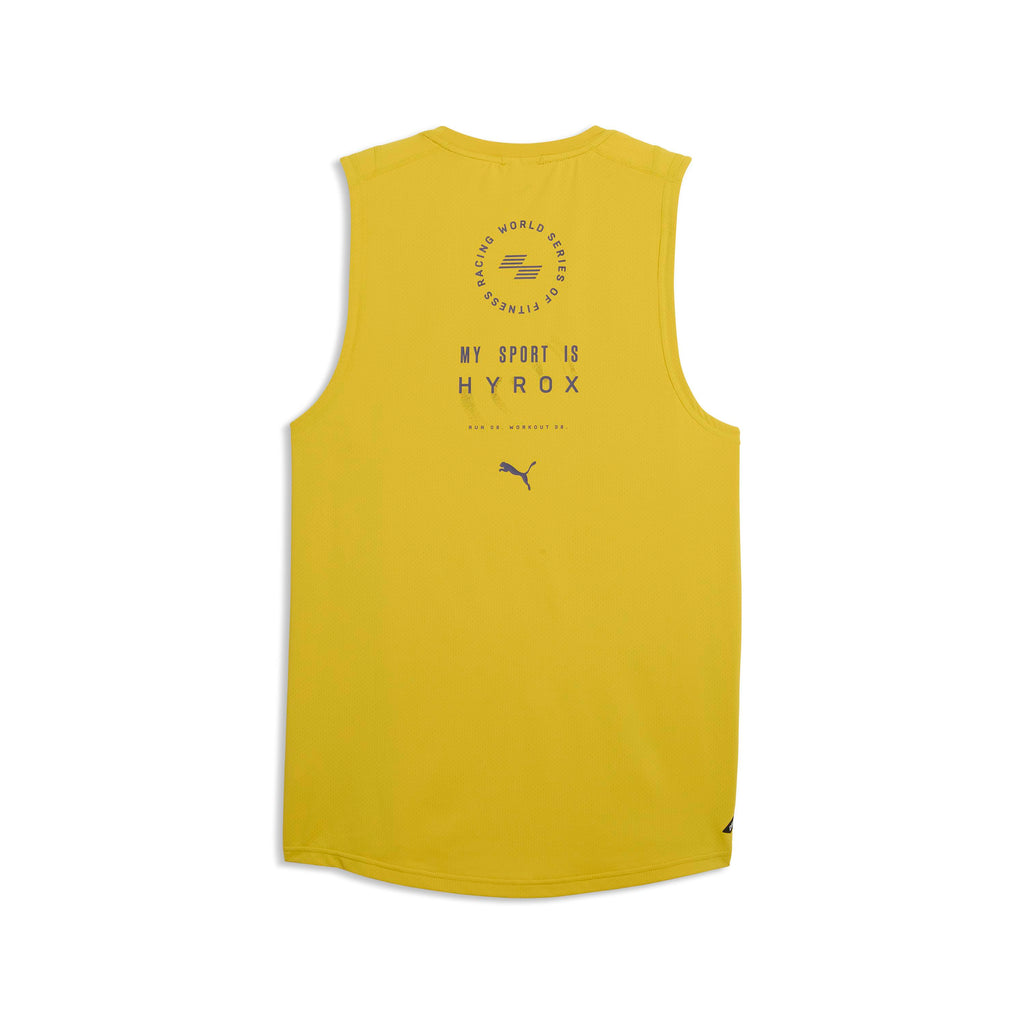 M Puma X Hyrox Dryelite Training Tank Dazzling Yellow