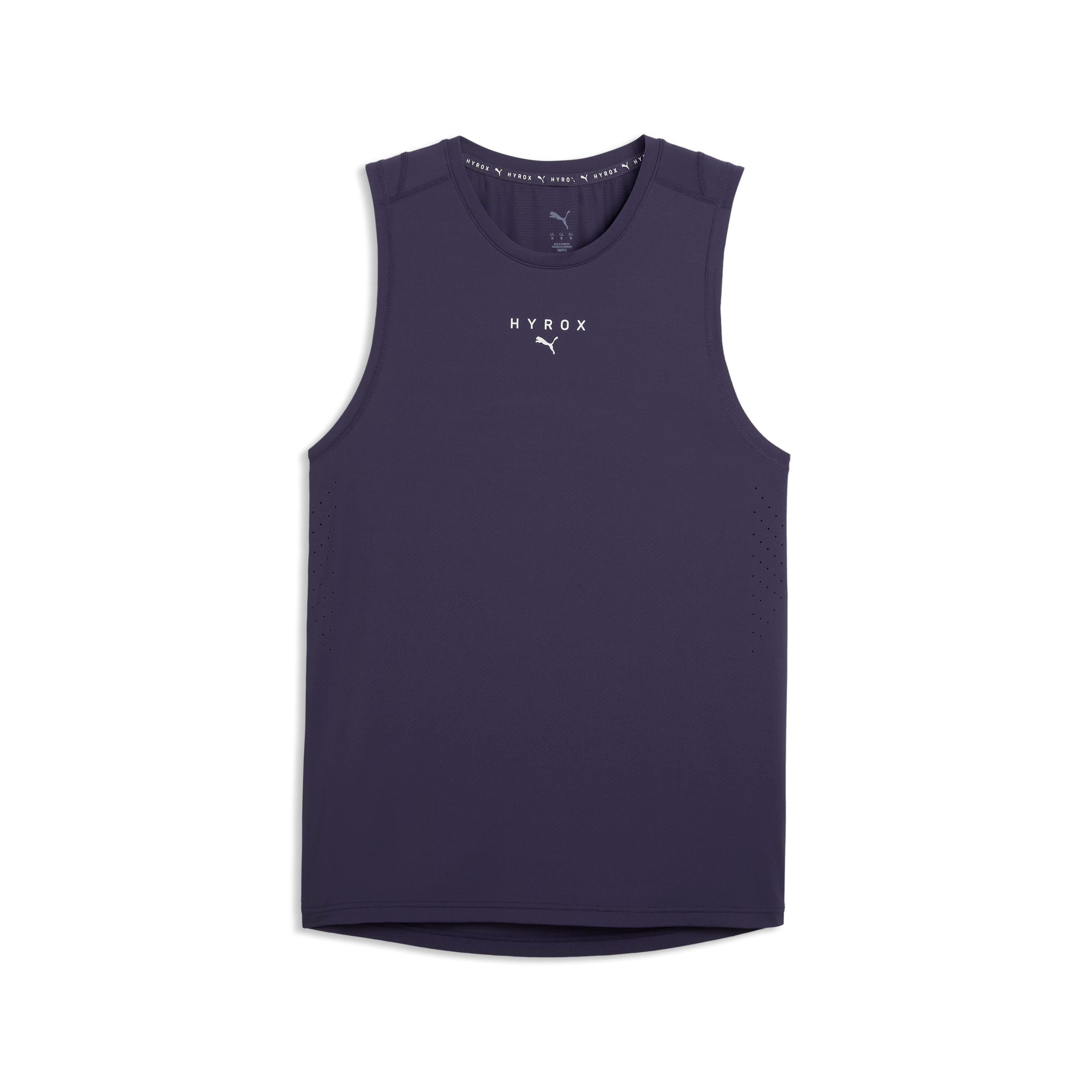 M Puma X Hyrox Dryelite Training Tank Deep Plum