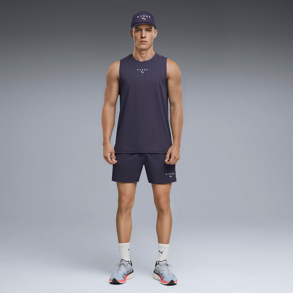 M Puma X Hyrox Dryelite Training Tank Deep Plum
