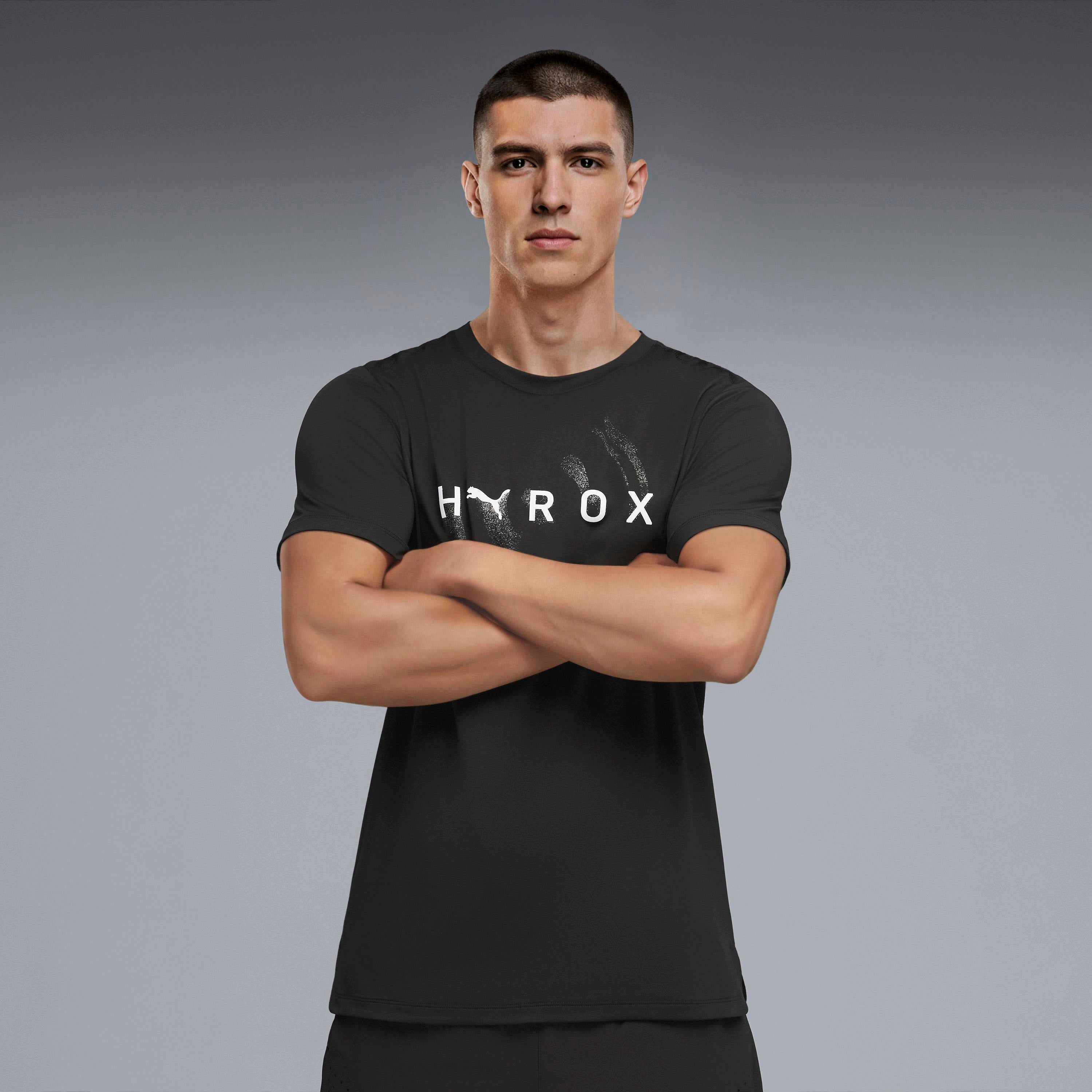 M Puma X Hyrox Cloudspun Thermoadapt Tee Puma Black