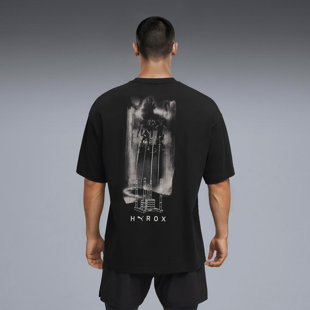 M Puma X Hyrox Lifestyle Tee Puma Black
