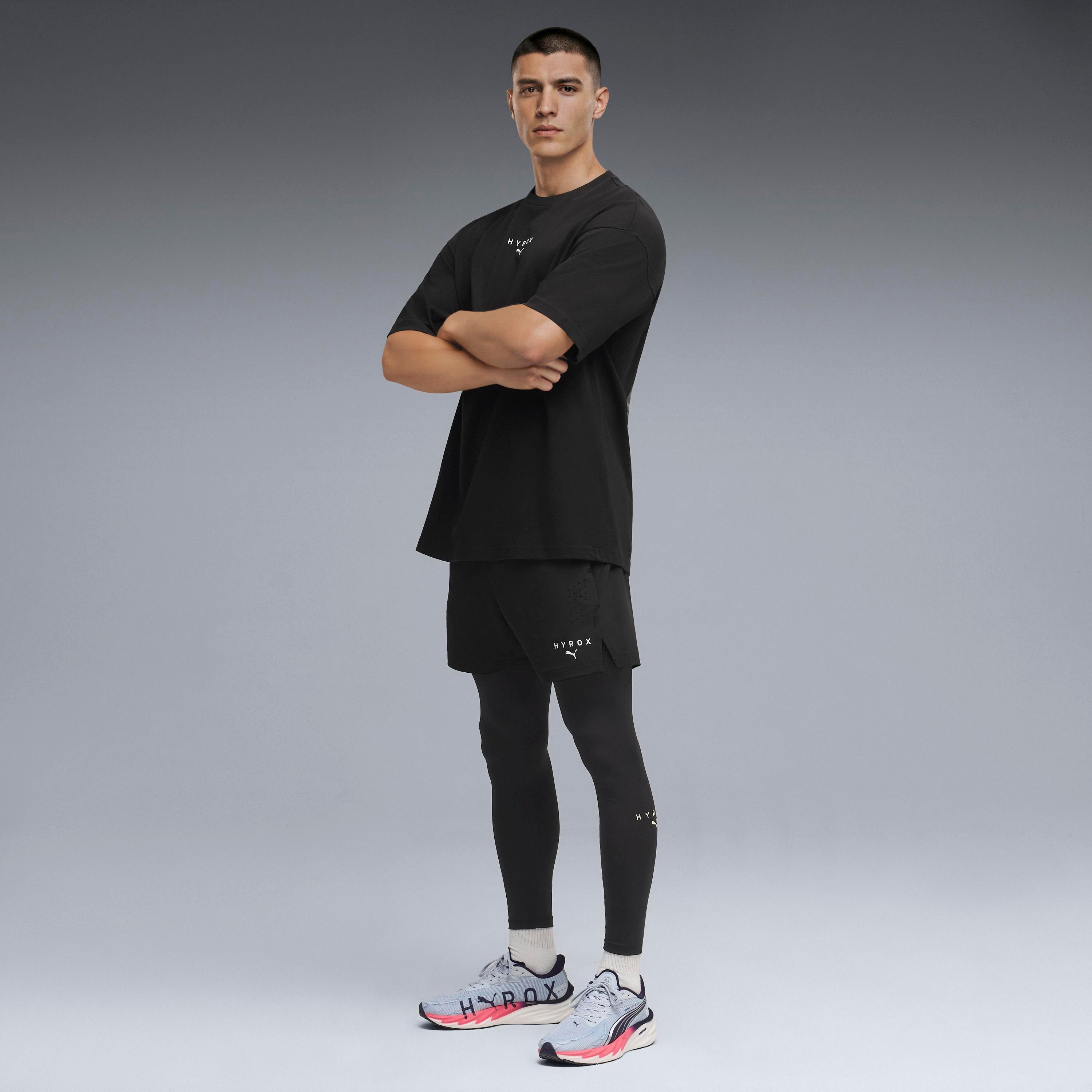 M Puma X Hyrox Lifestyle Tee Puma Black