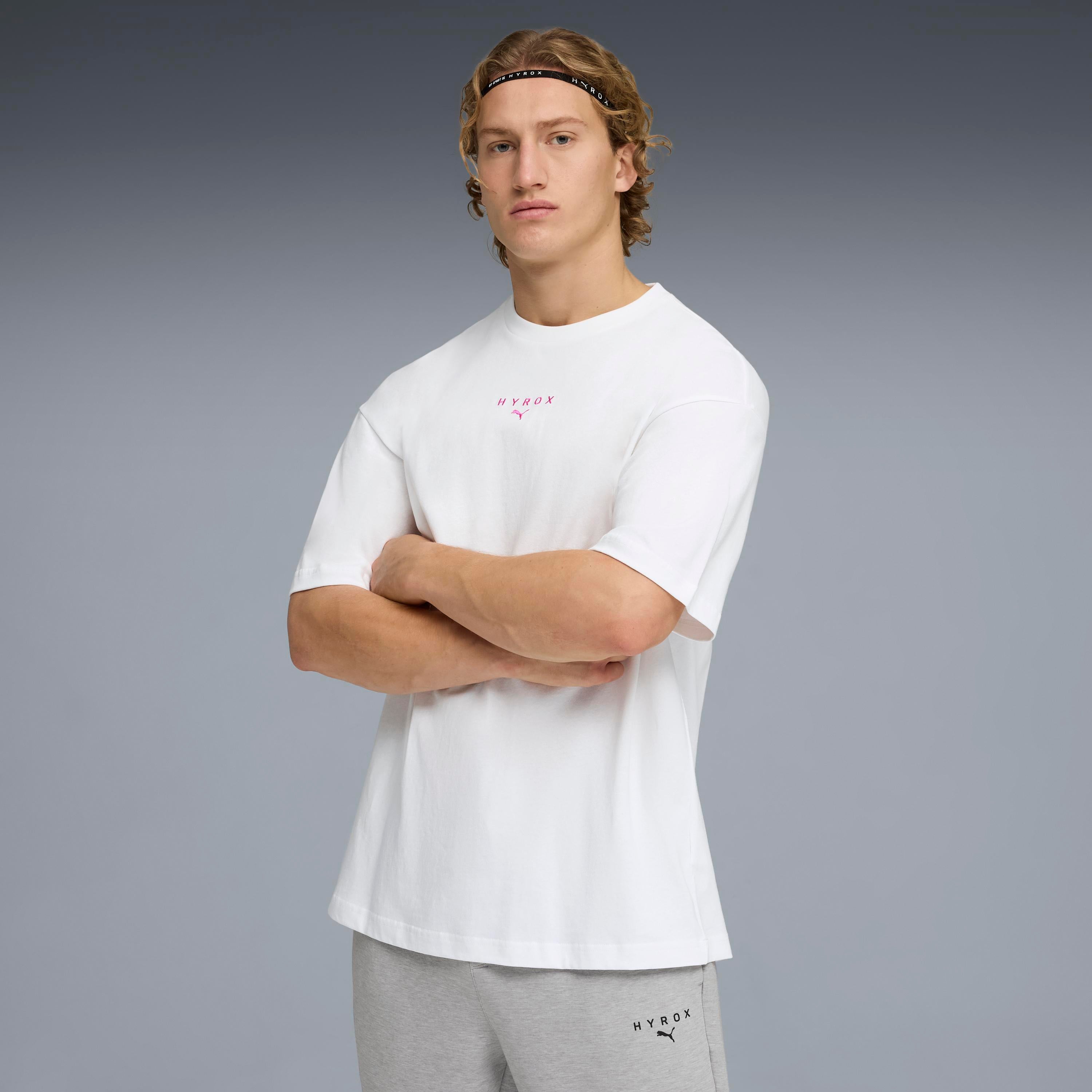 M Puma X Hyrox Lifestyle Tee Puma White