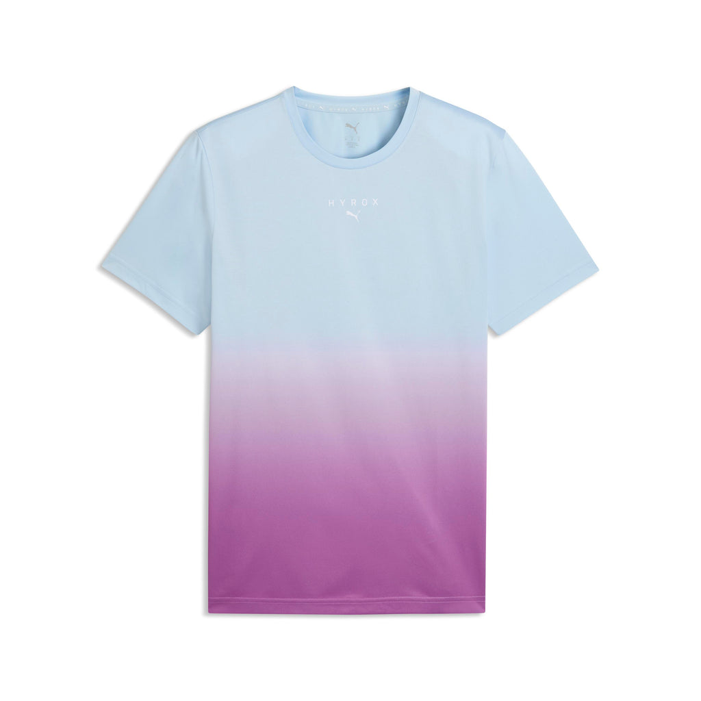 M Puma X Hyrox Poly Graphic Tee Lucite Electric Orchid