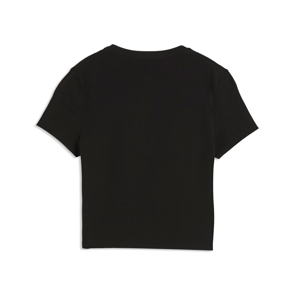 W Puma X Hyrox Shapeluxe Ss Crop Tee Puma Black