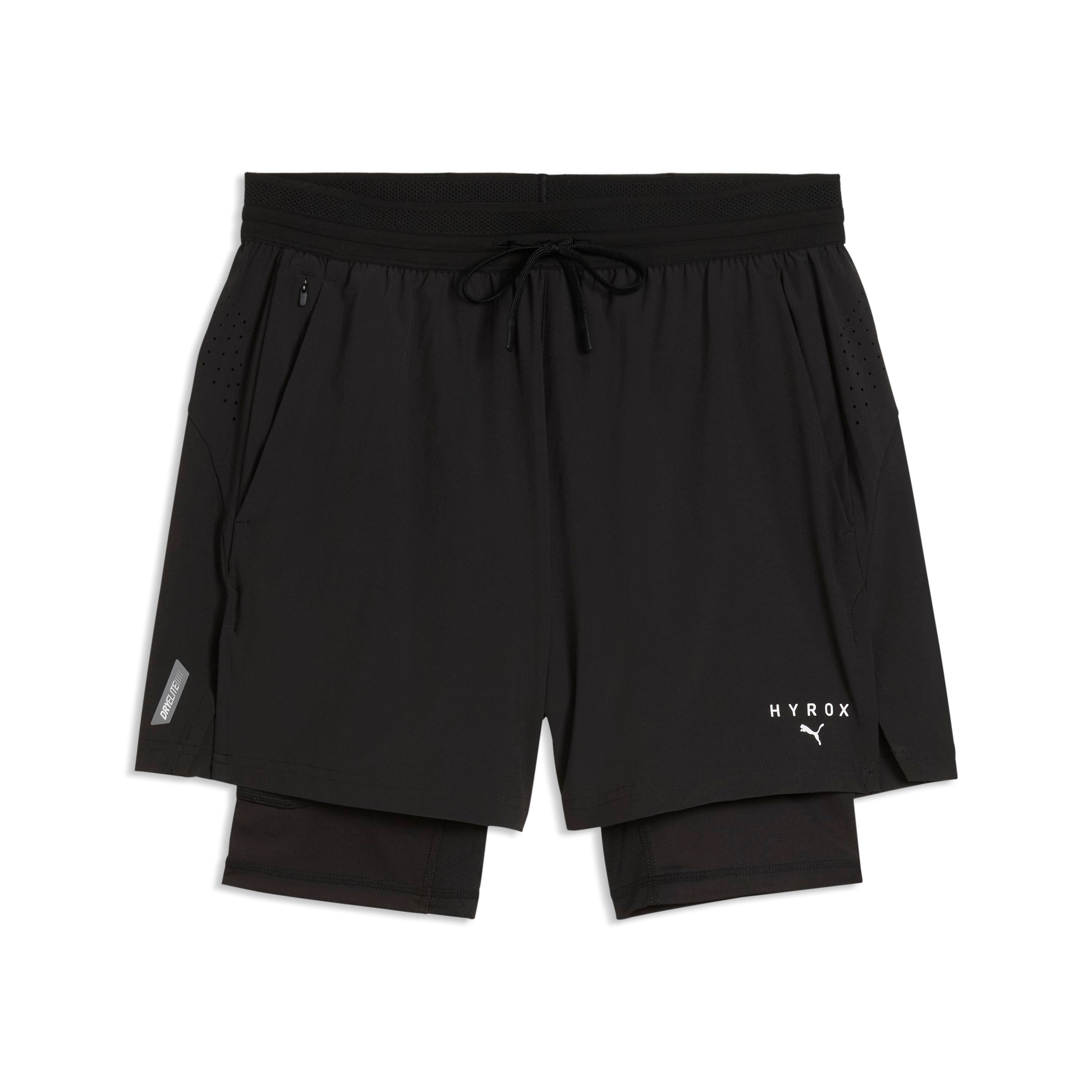 M Puma X Hyrox Dryelite 2In1 Short Puma Black