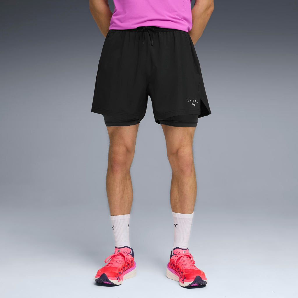 M Puma X Hyrox Dryelite 2In1 Short Puma Black