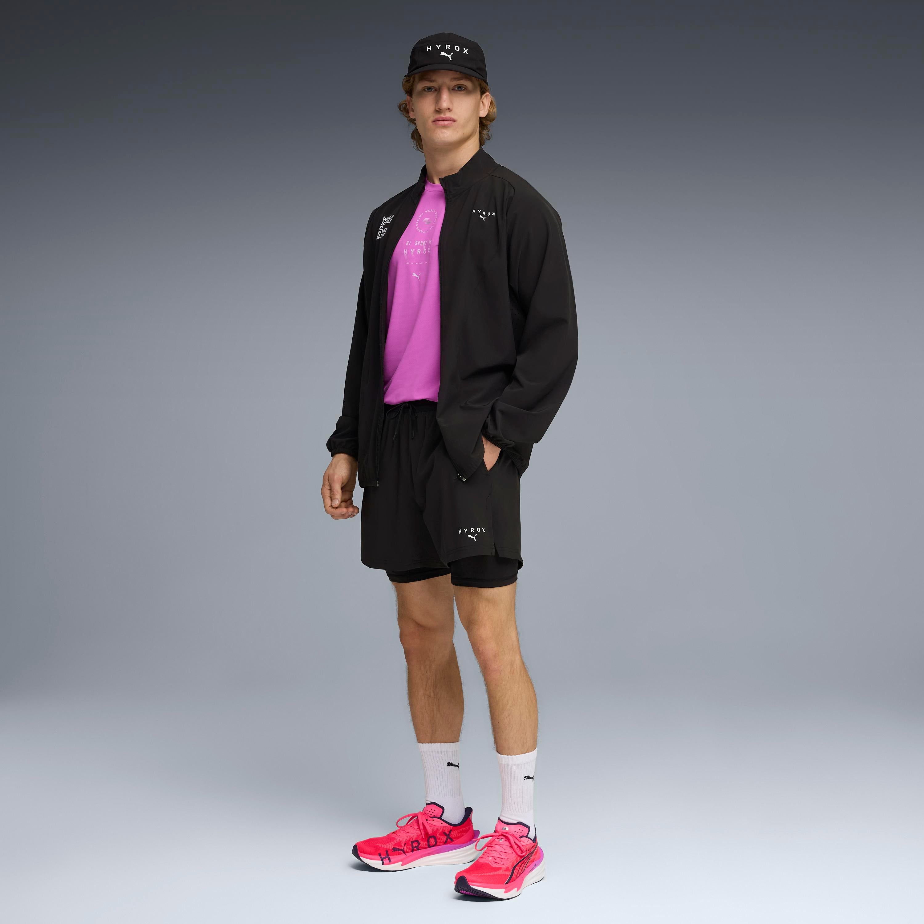 M Puma X Hyrox Dryelite 2In1 Short Puma Black