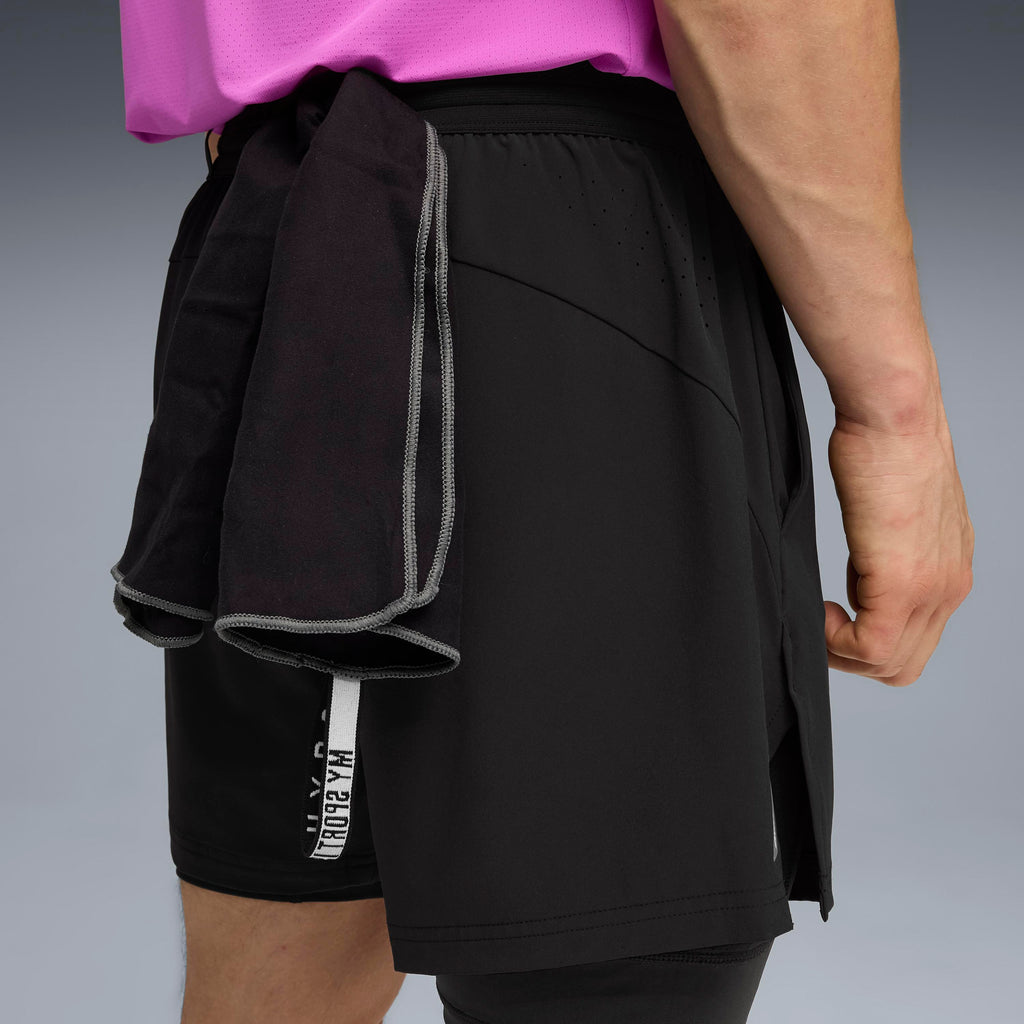 M Puma X Hyrox Dryelite 2In1 Short Puma Black