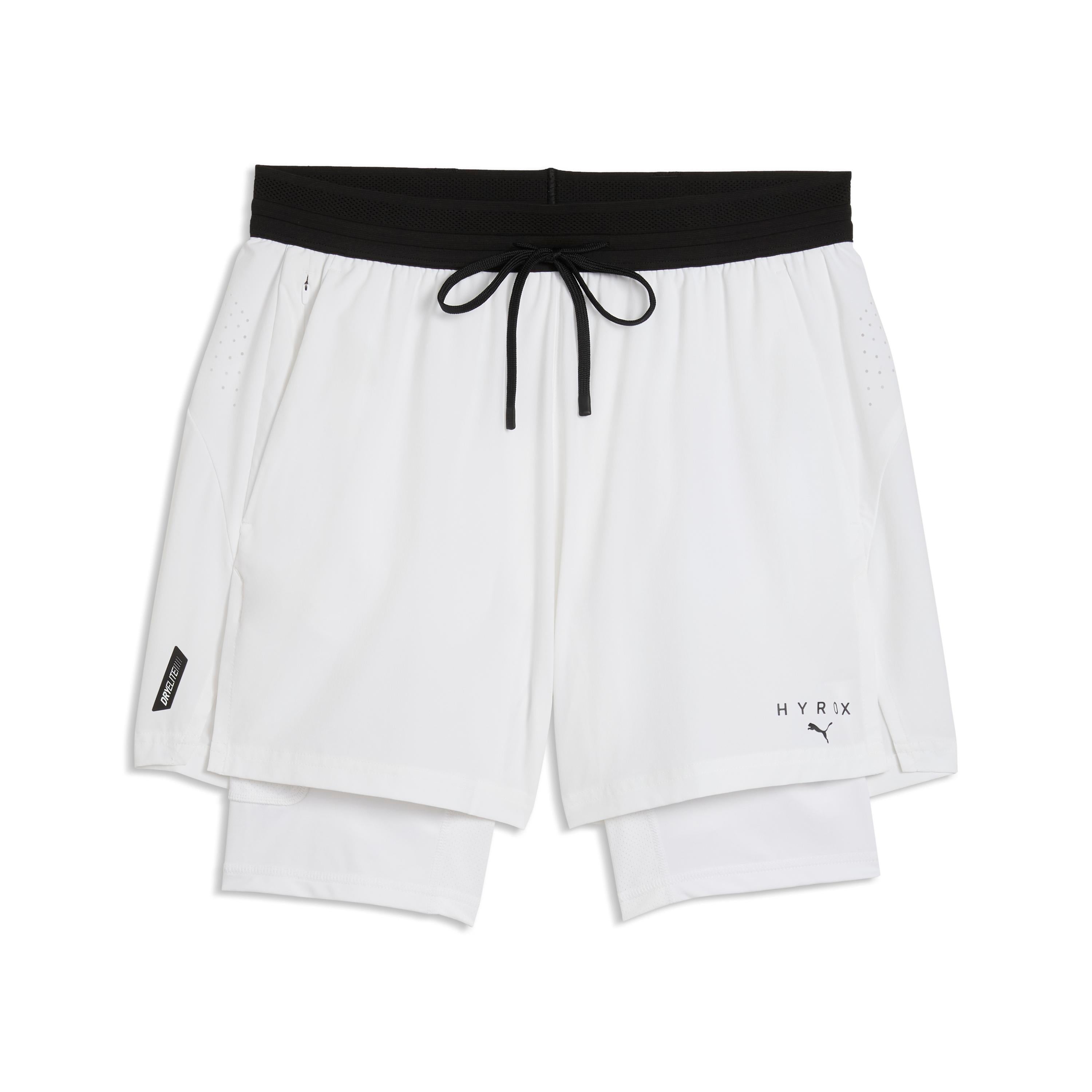M Puma X Hyrox Dryelite 2In1 Short Puma White