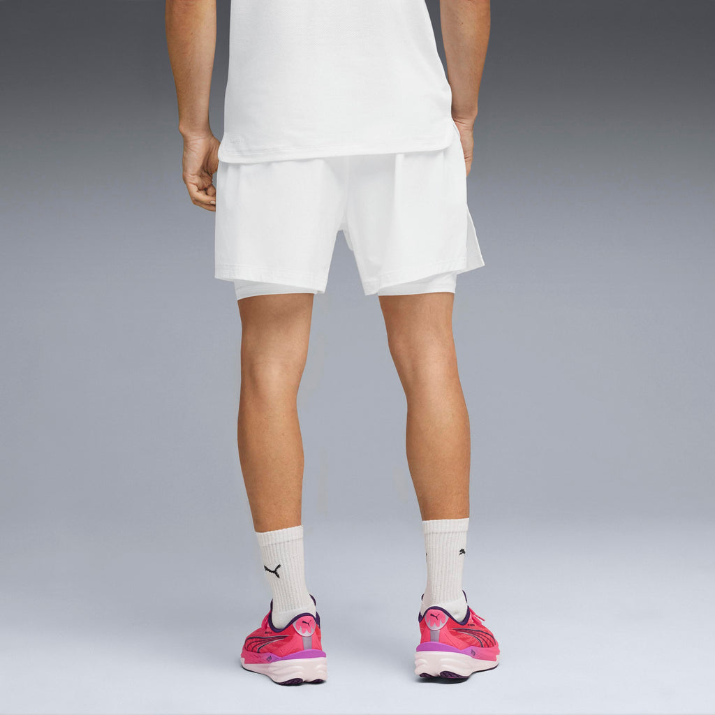 M Puma X Hyrox Dryelite 2In1 Short Puma White