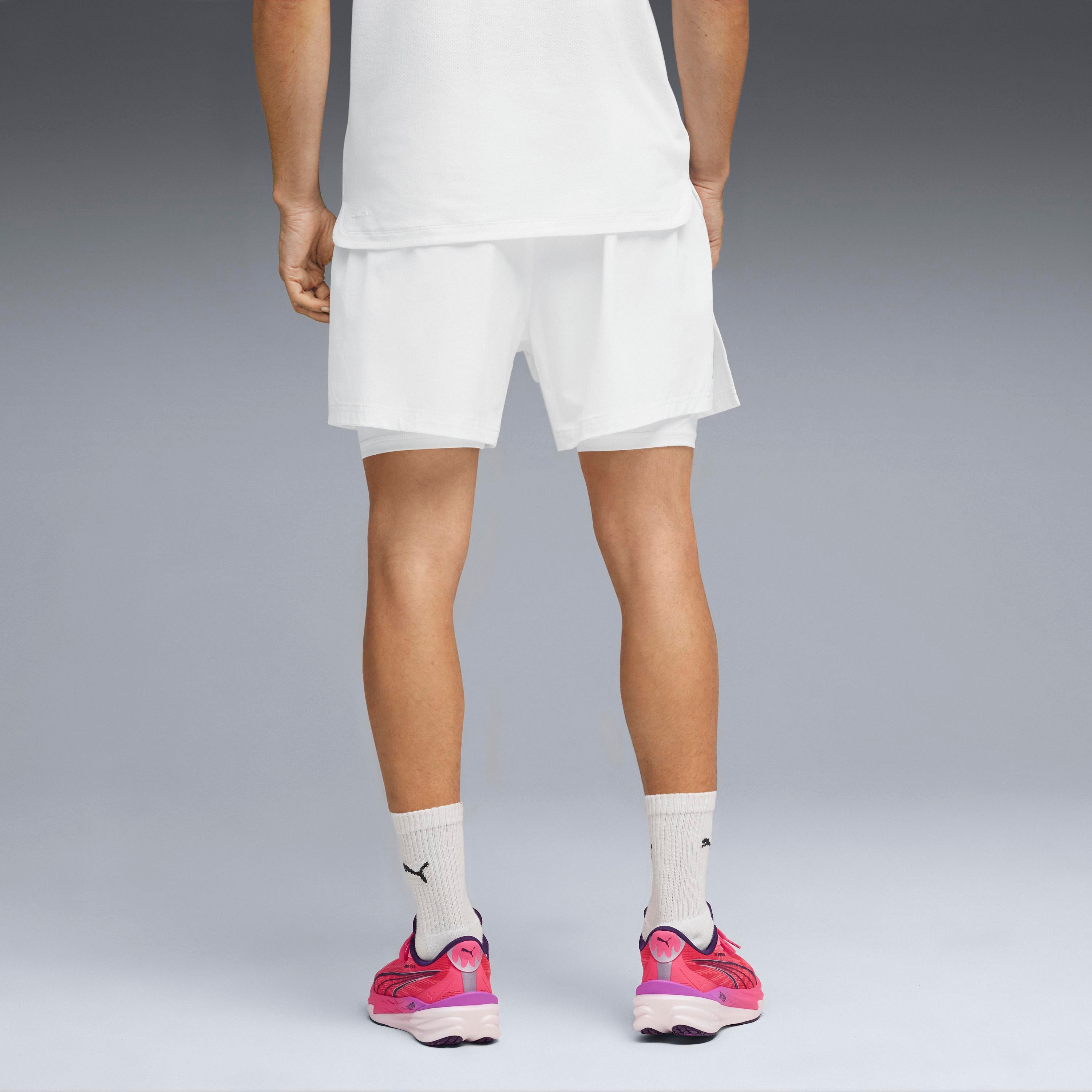 M Puma X Hyrox Dryelite 2In1 Short Puma White