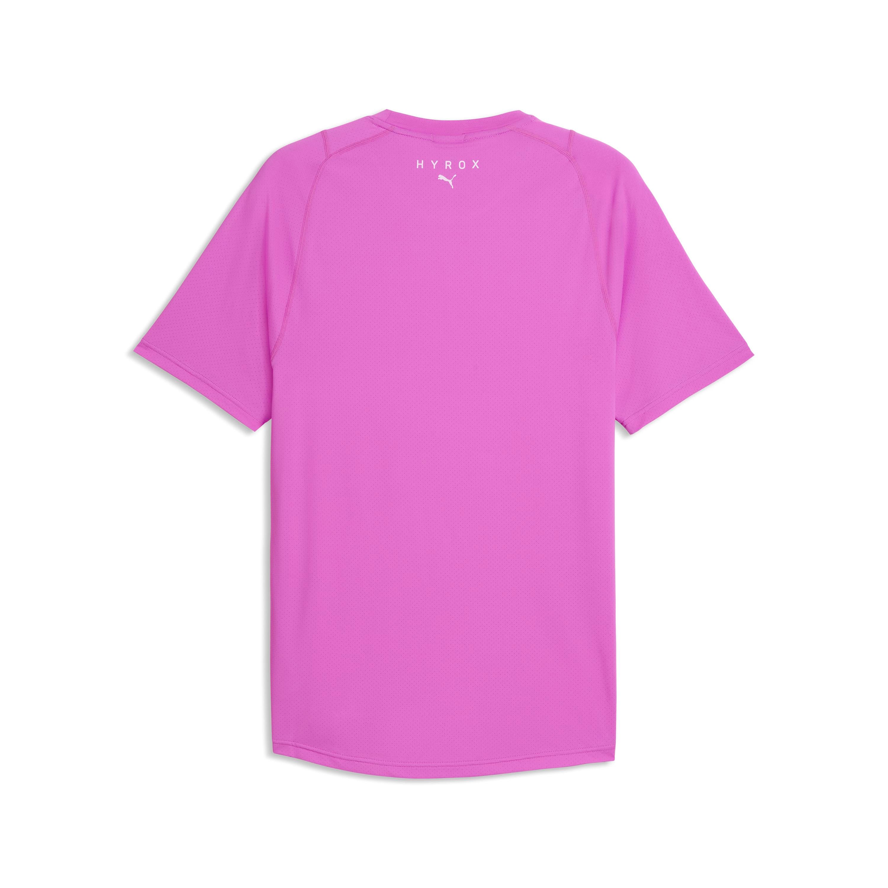 M Puma X Hyrox Dryelite Training Tee Electric Orchid