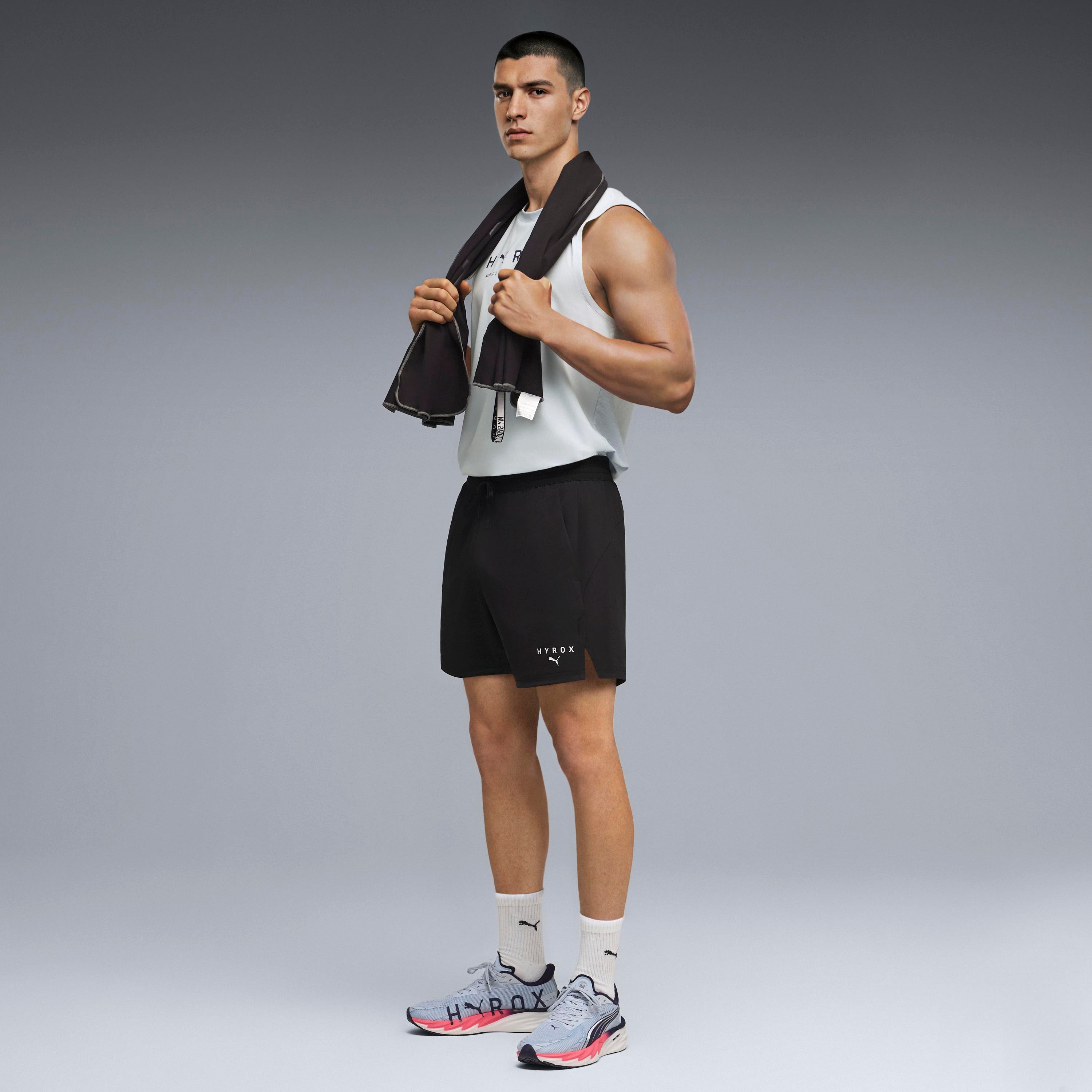 M Puma X Hyrox Dryelite 5" Short Puma Black