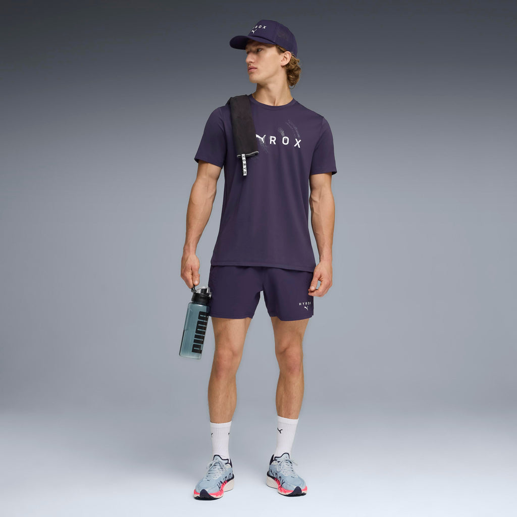 M Puma X Hyrox Dryelite 5" Short Deep Plum