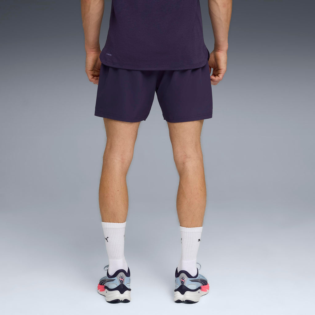 M Puma X Hyrox Dryelite 5" Short Deep Plum
