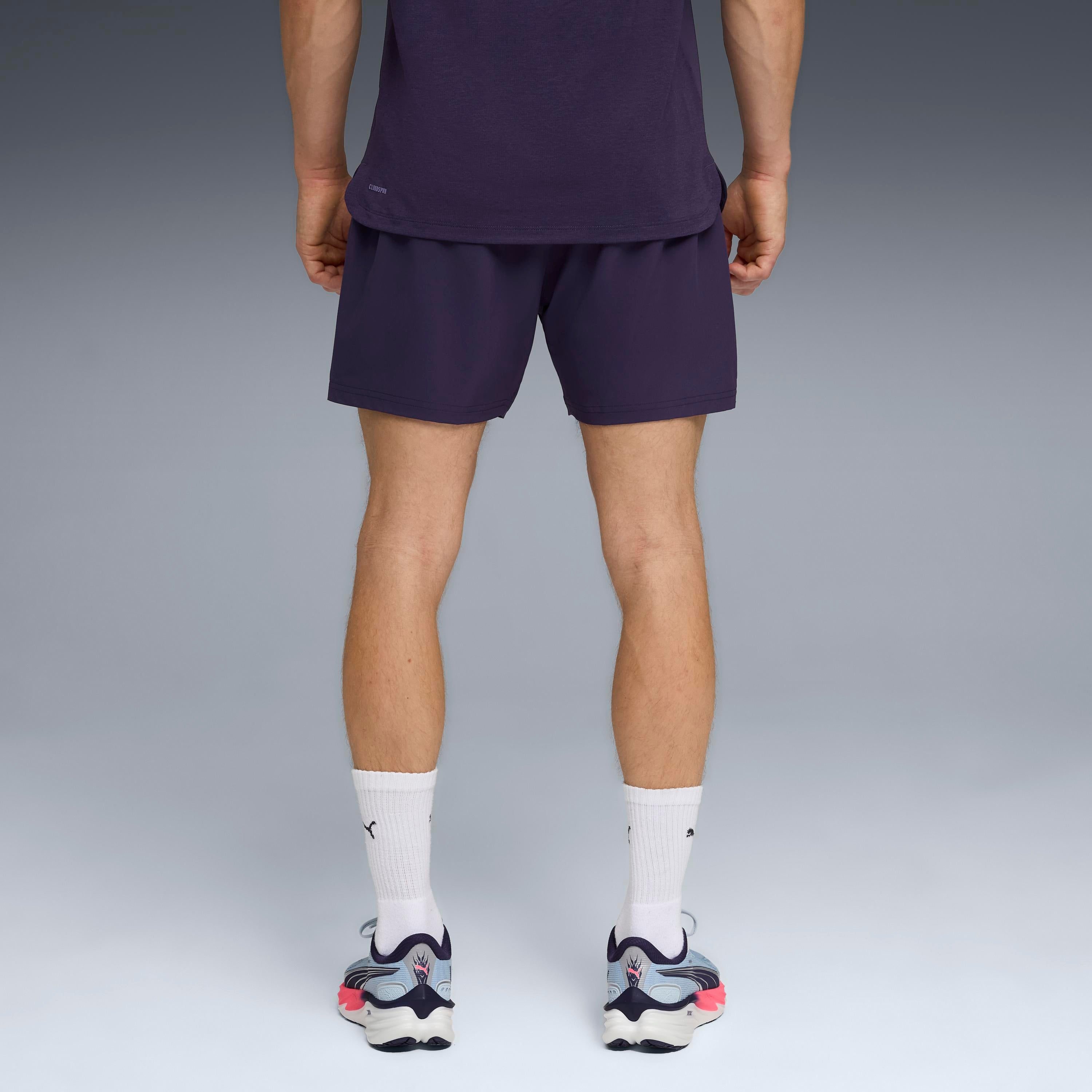 M Puma X Hyrox Dryelite 5" Short Deep Plum