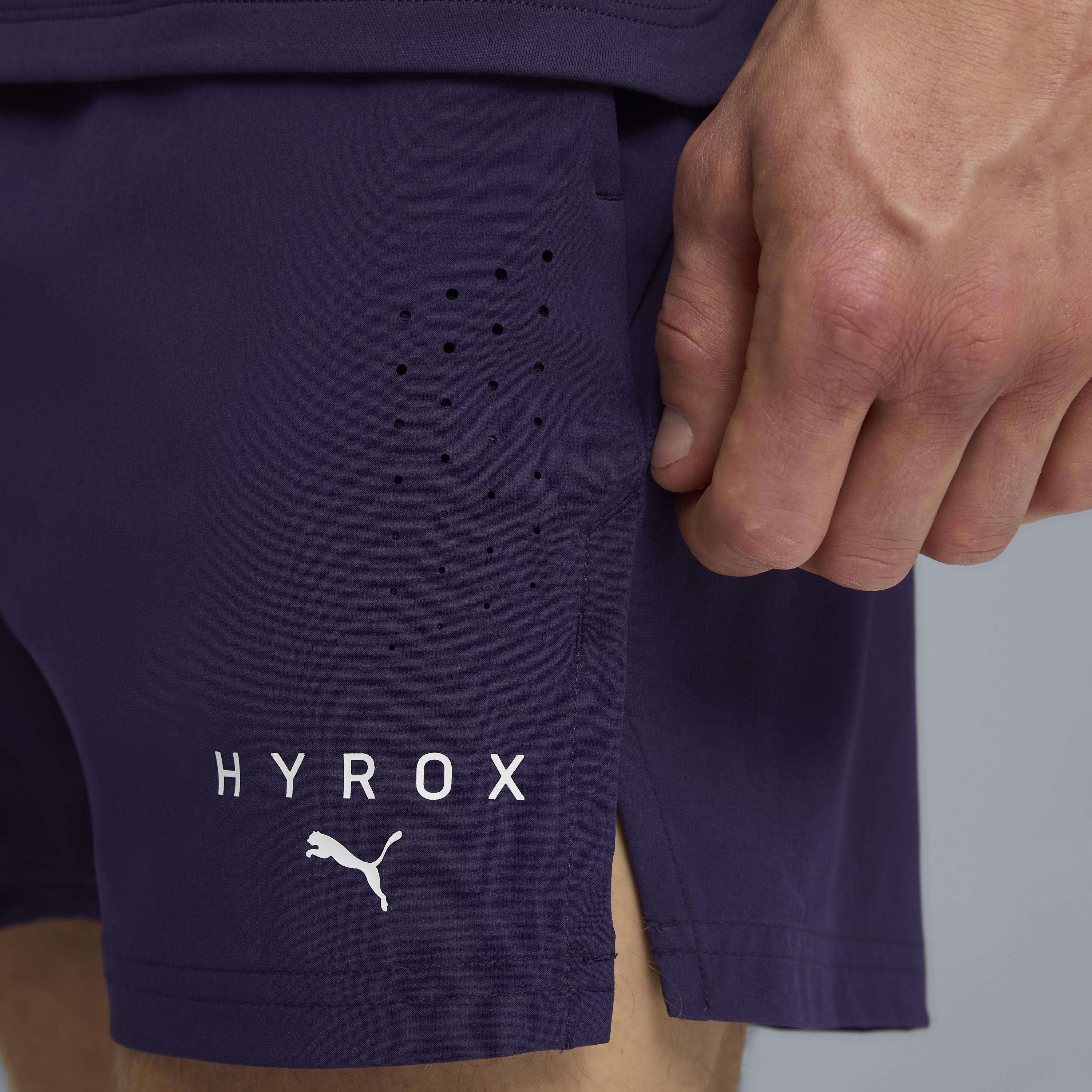 M Puma X Hyrox Dryelite 5" Short Deep Plum