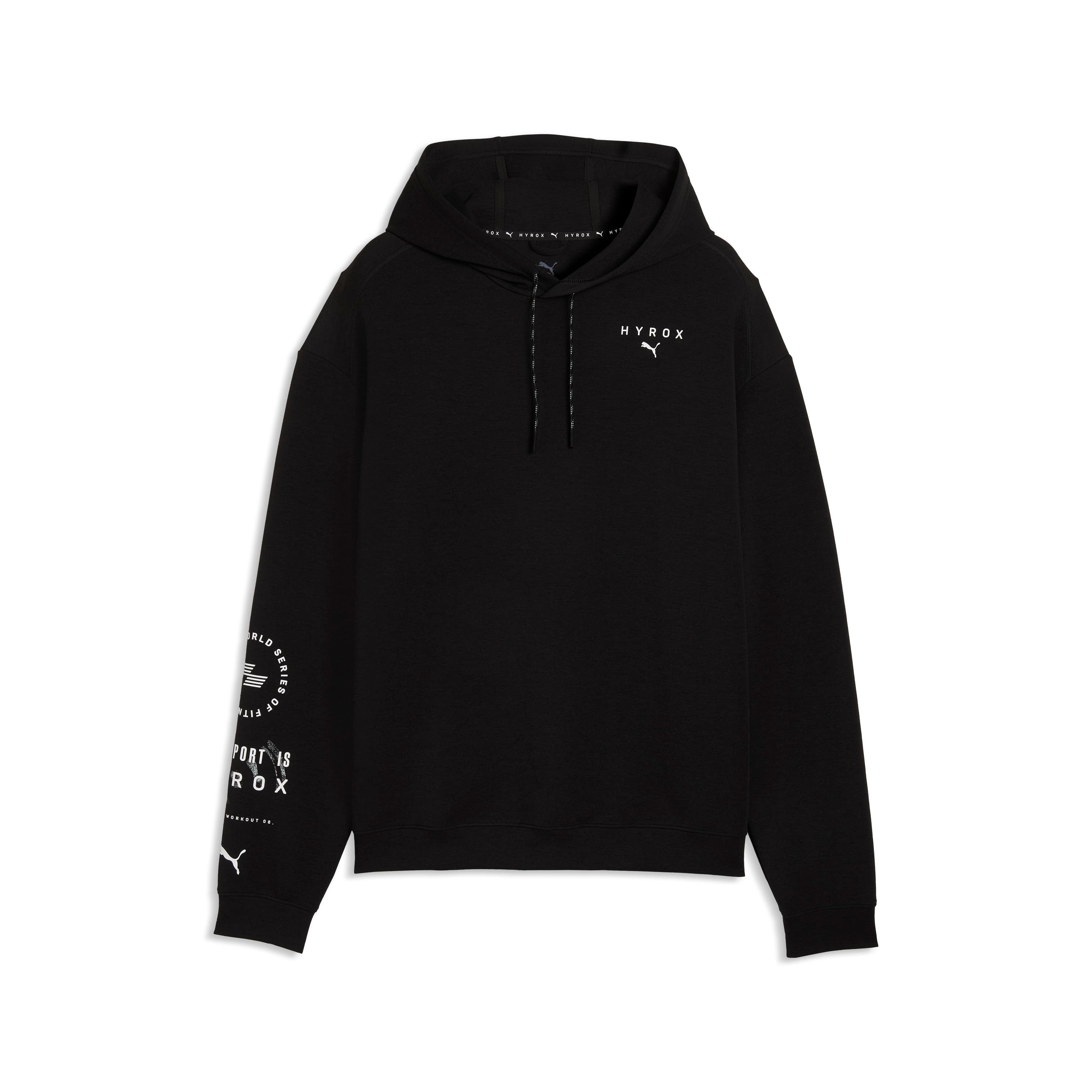 M Puma X Hyrox Cloudspun Hoodie Puma Black