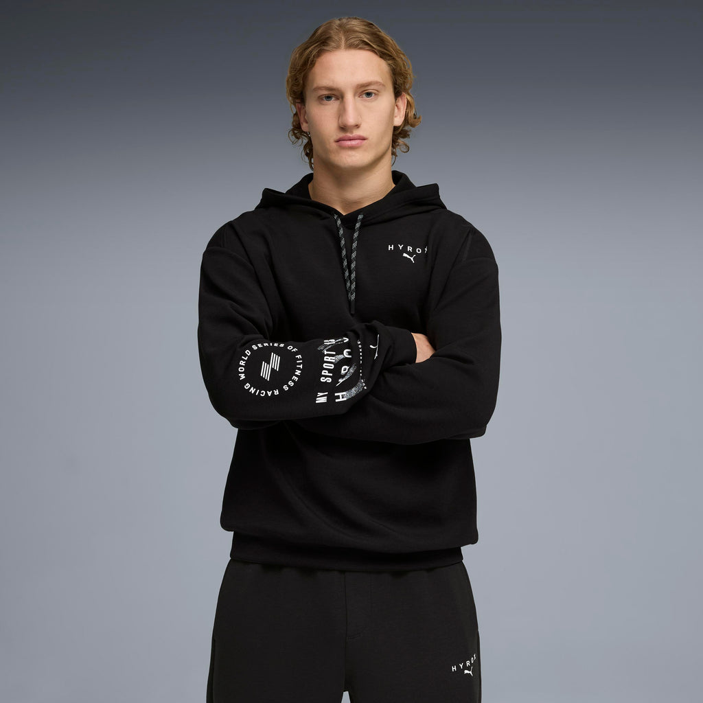 M Puma X Hyrox Cloudspun Hoodie Puma Black