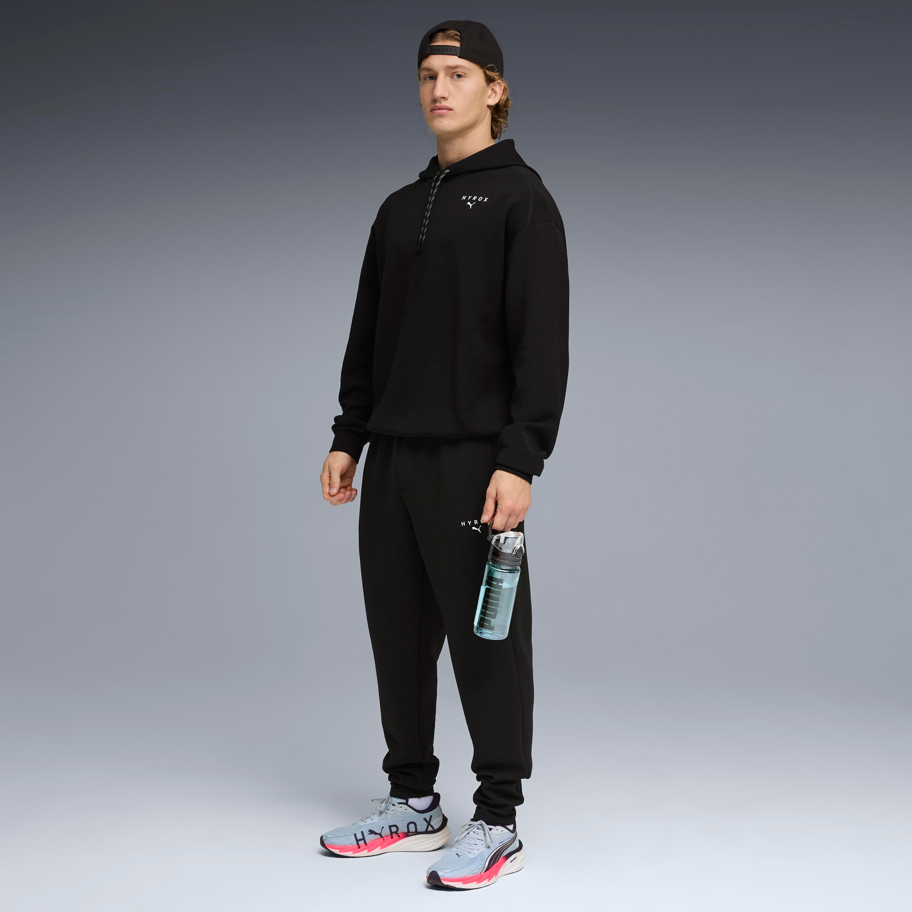M Puma X Hyrox Cloudspun Hoodie Puma Black