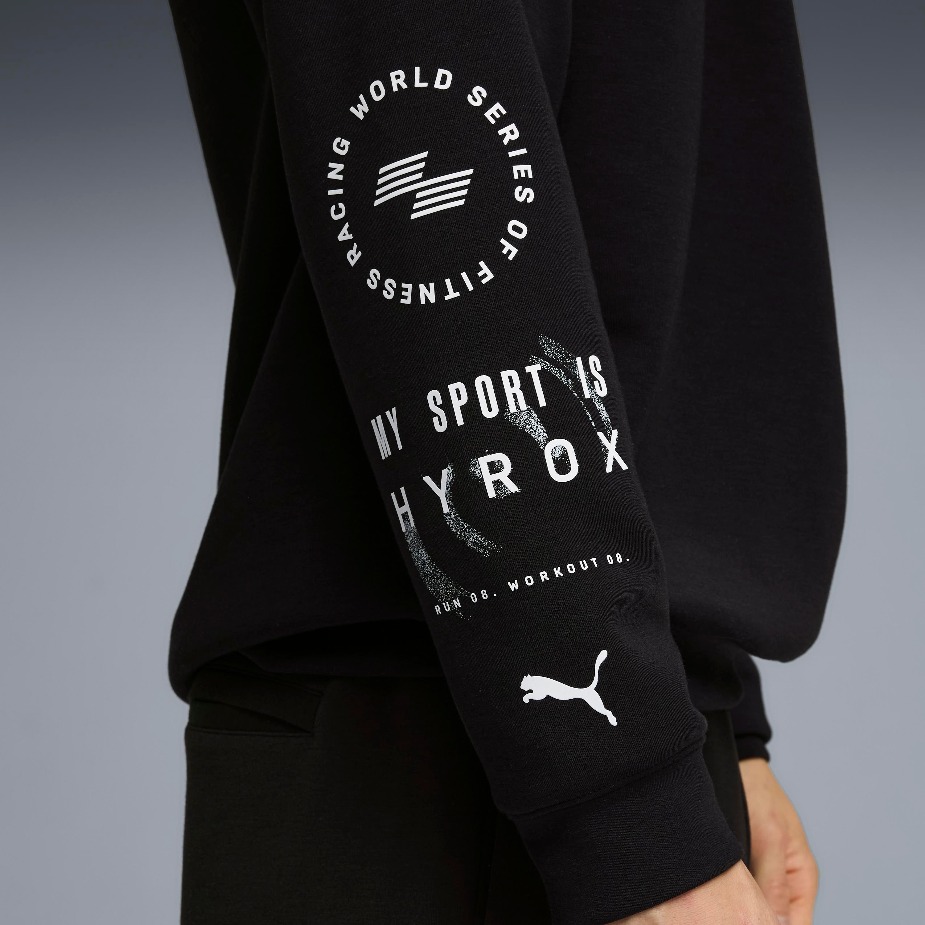 M Puma X Hyrox Cloudspun Hoodie Puma Black