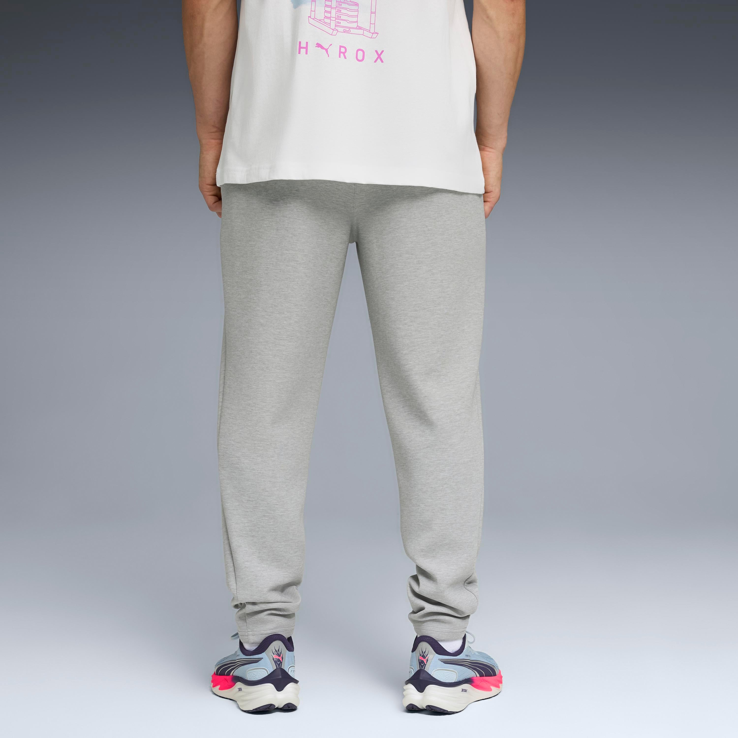 M Puma X Hyrox Cloudspun Elevated Pant Light Gray Heather