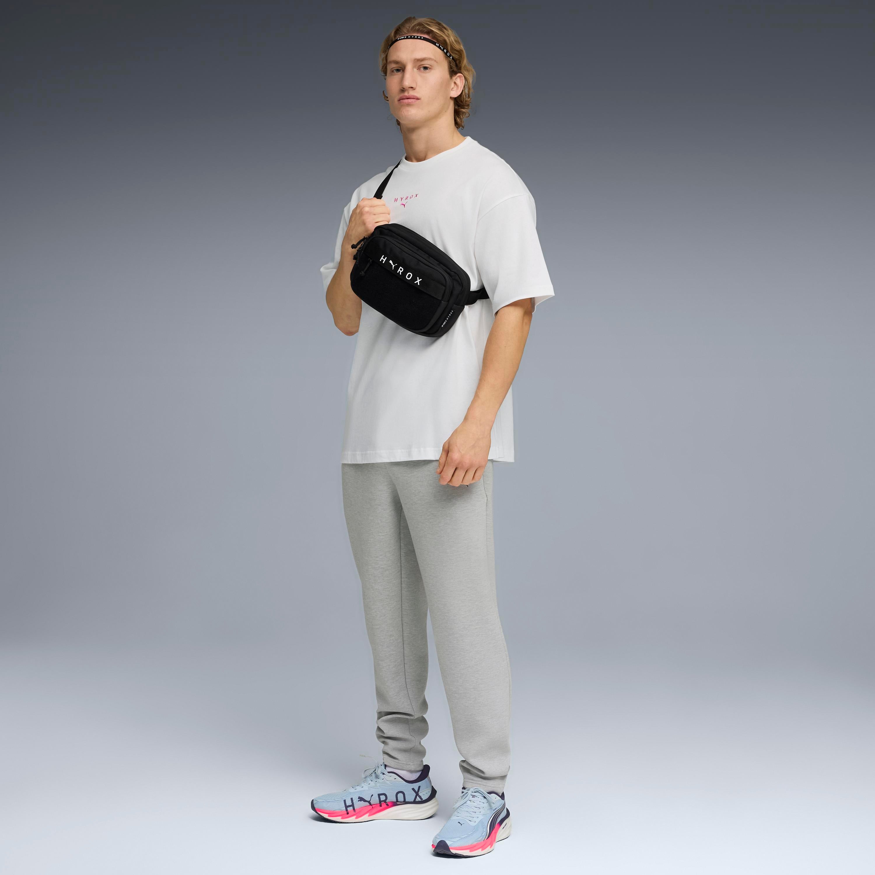 M Puma X Hyrox Cloudspun Elevated Pant Light Gray Heather