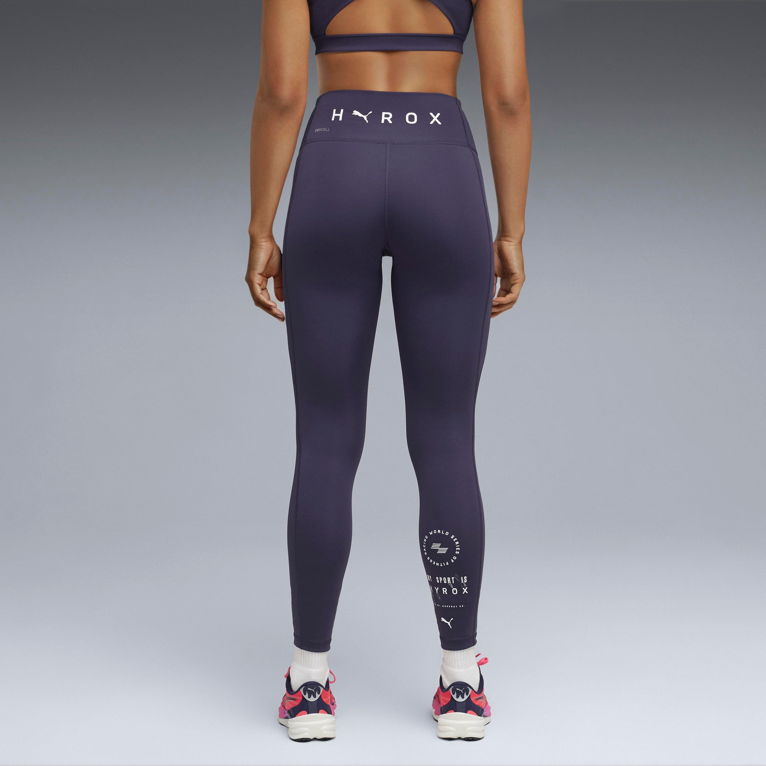 W Puma X Hyrox Ess Tight Deep Plum