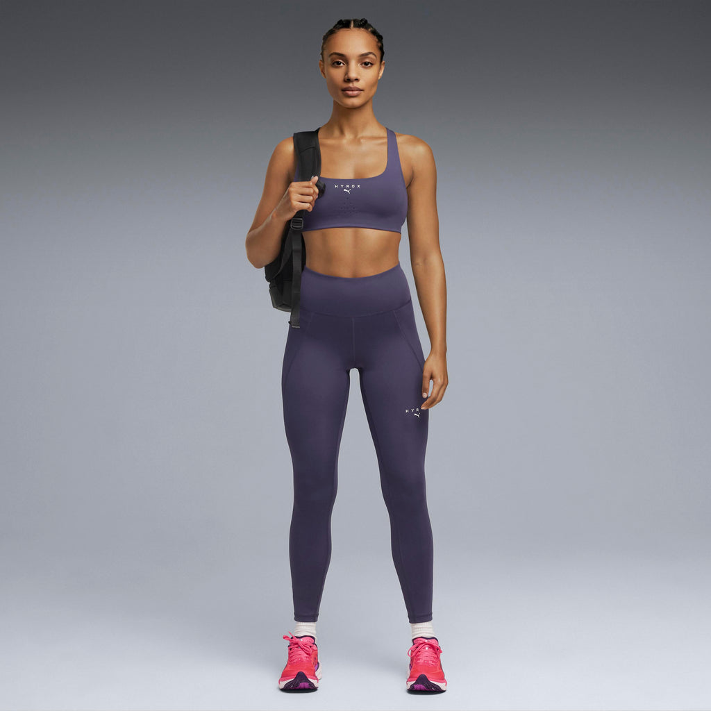 W Puma X Hyrox Ess Tight Deep Plum